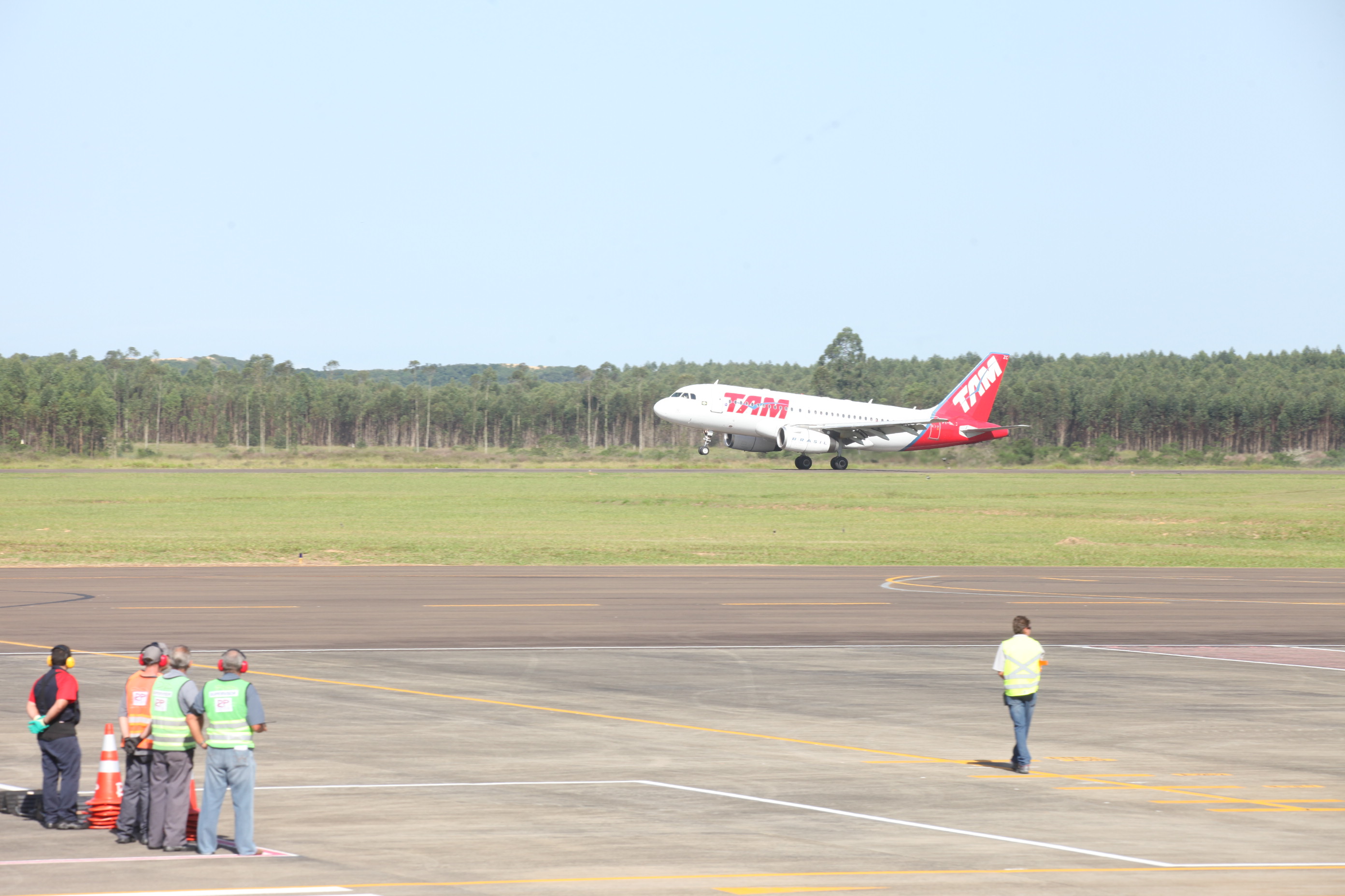 Inauguração do Aeroporto de Jaguaruna. Foto: Fábio Queiroz | Agência AL