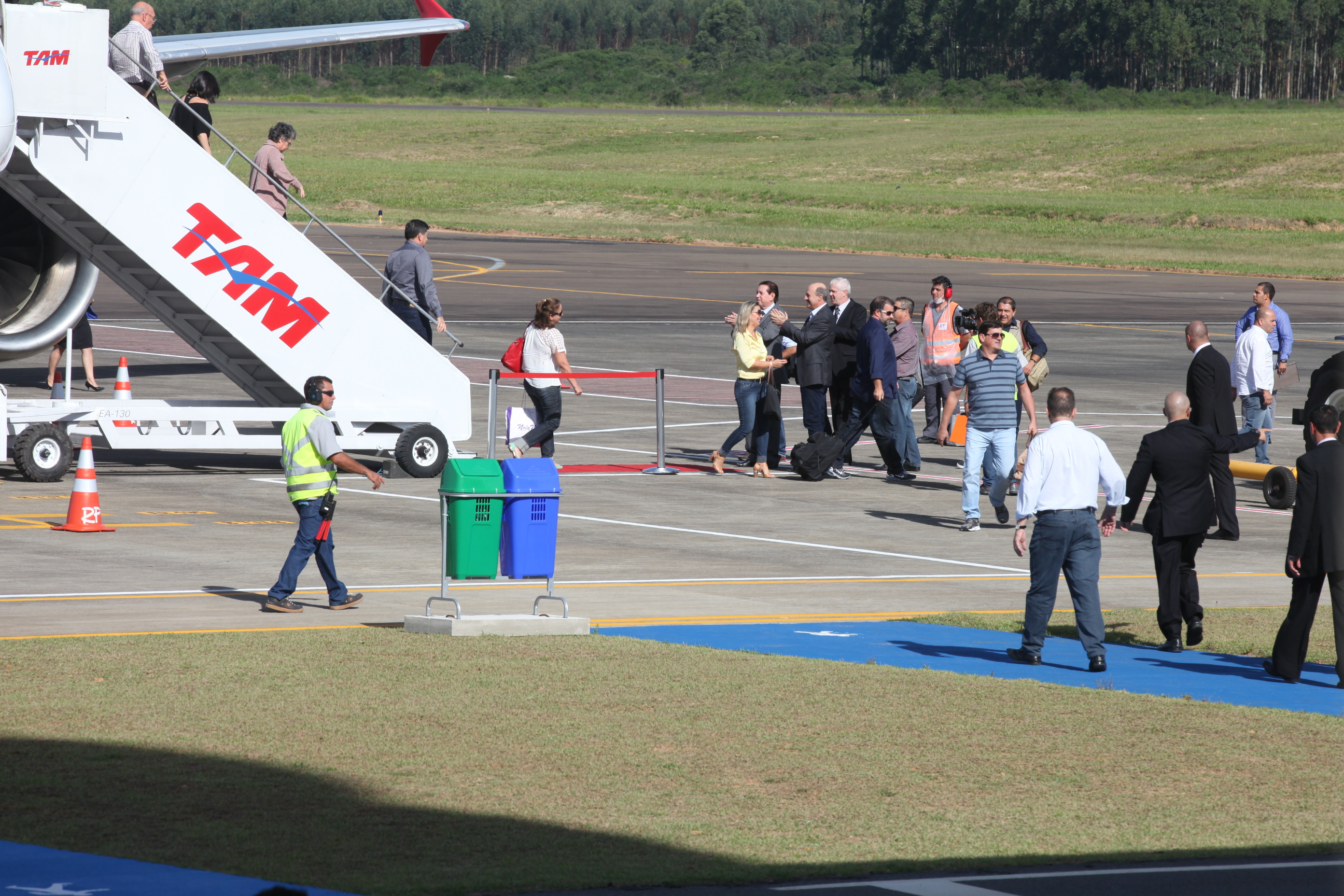 Inauguração do Aeroporto de Jaguaruna. Foto: Fábio Queiroz | Agência AL