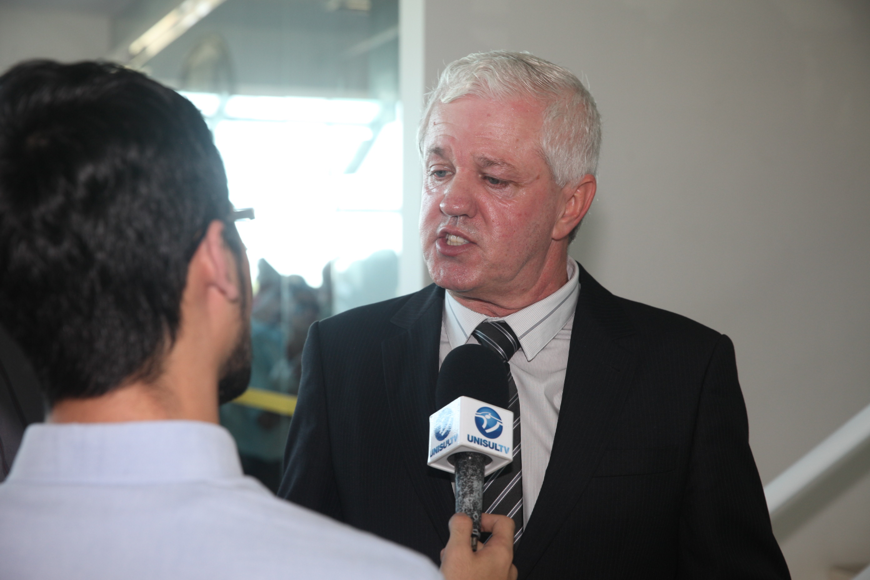 Prefeito de Jaguaruna - Luiz Napoli. Inauguração do Aeroporto de Jaguaruna. Foto: Fábio Queiroz | Agência AL