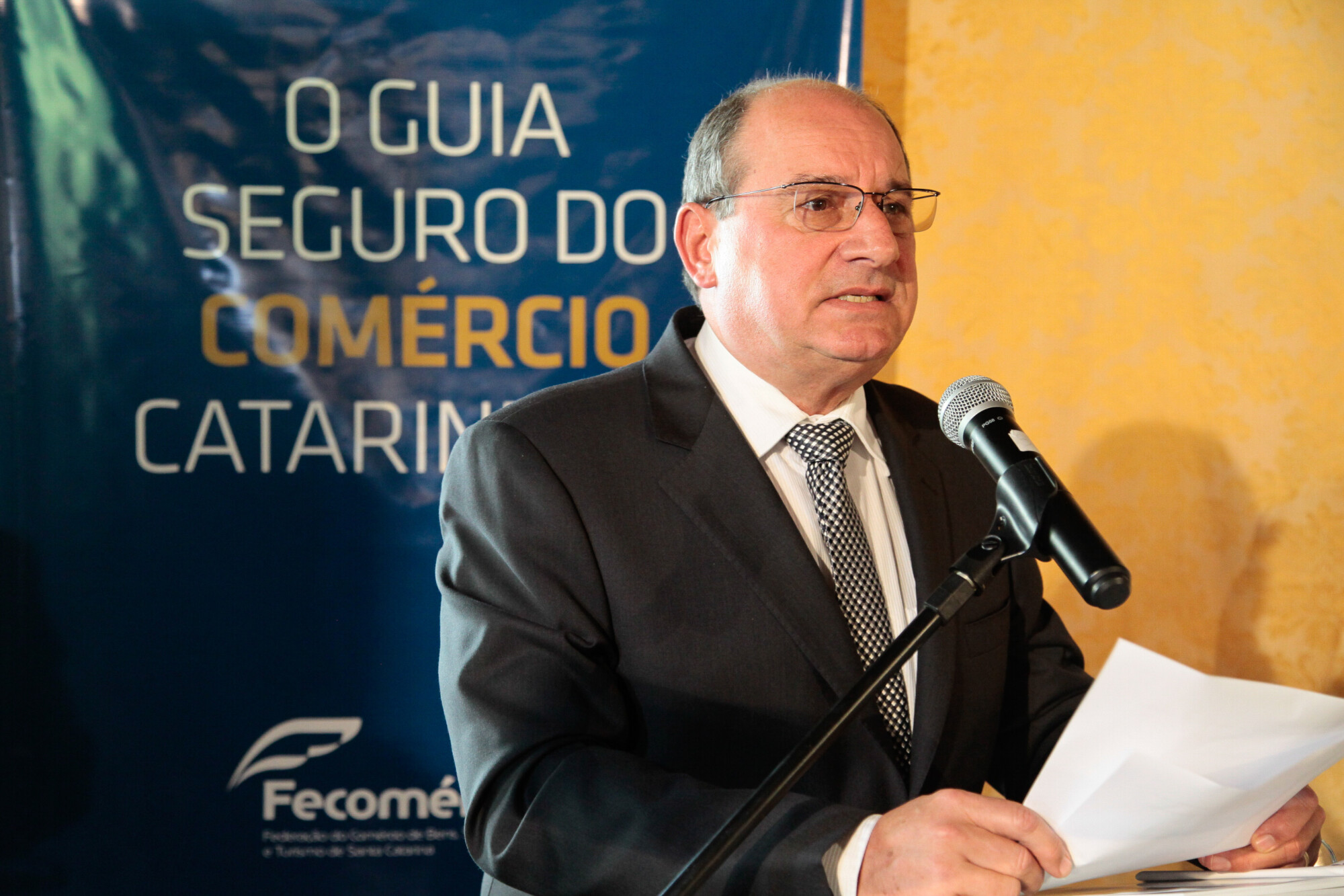Bruno Breithaupt, presidente da Fecomércio FOTO: Miriam Zomer/Agência AL