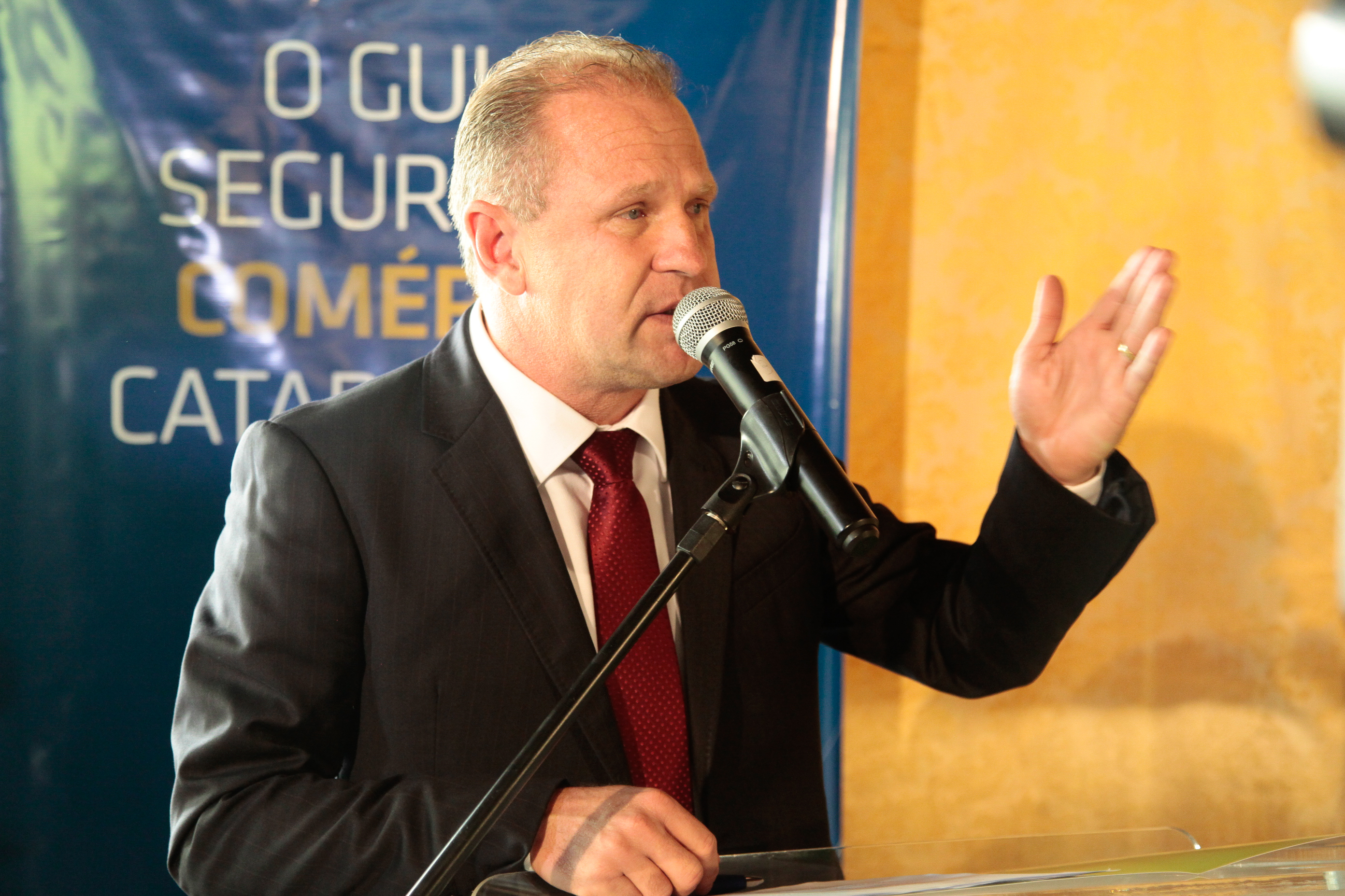 Lançamento da Campanha Gente que faz a Diferença. Deputado Gelson Merisio (PSD).  Foto: Miriam Zomer/Agência AL