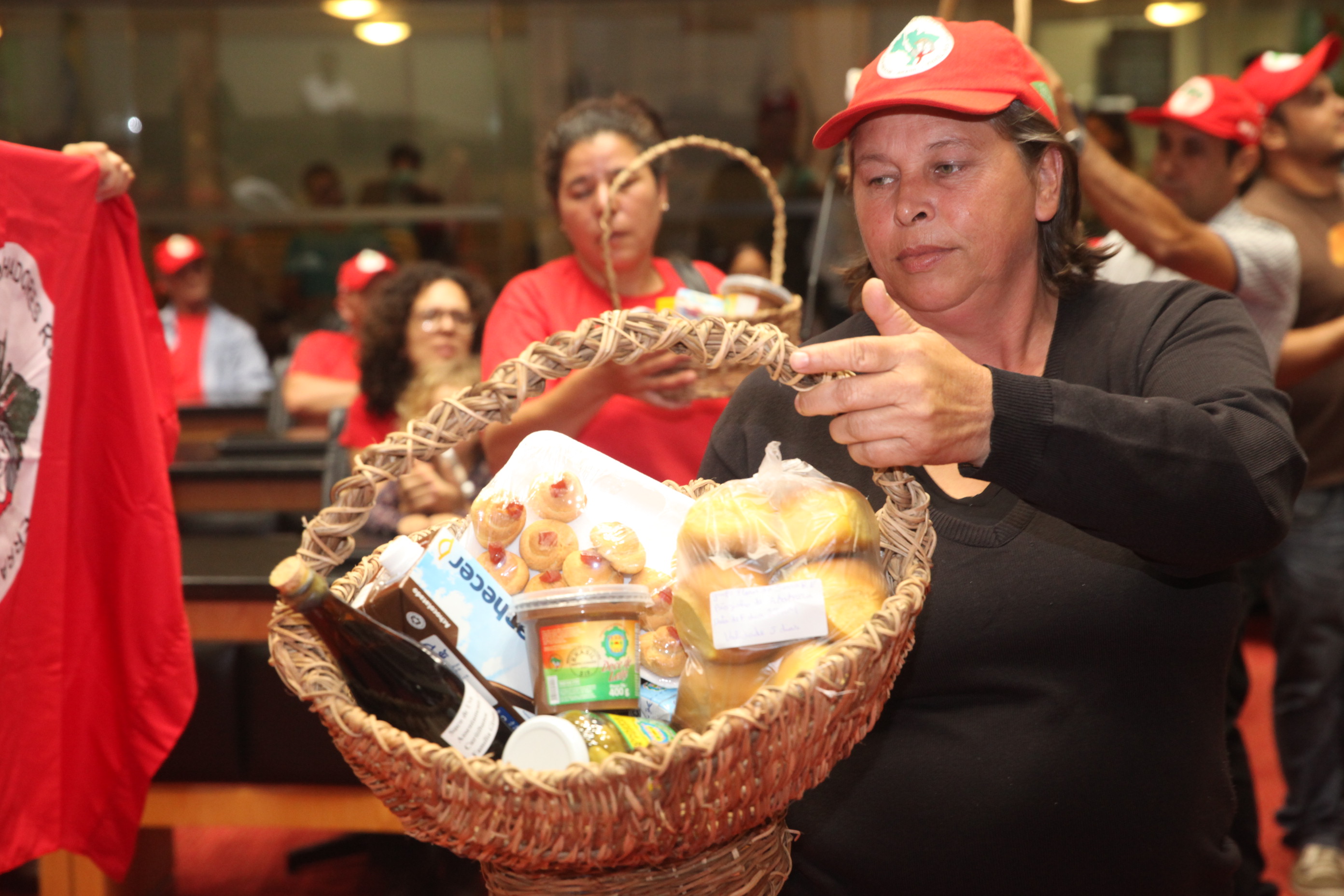 Sessão Especial em homenagem aos 30 Anos do MST de SC. Foto: Fábio Queiroz / Agência AL