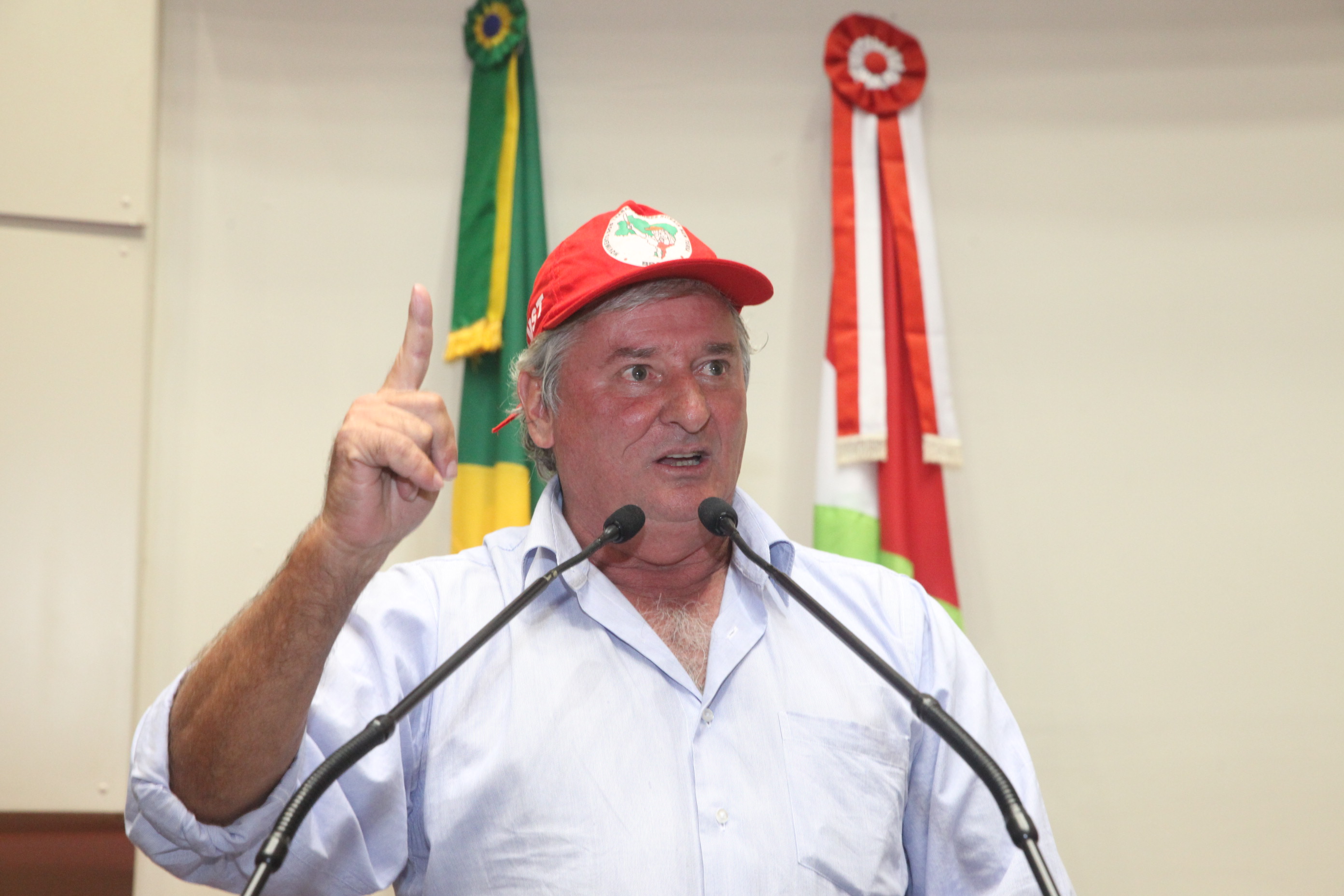 Sessão Especial em homenagem aos 30 Anos do MST de SC. Foto: Fábio Queiroz / Agência AL