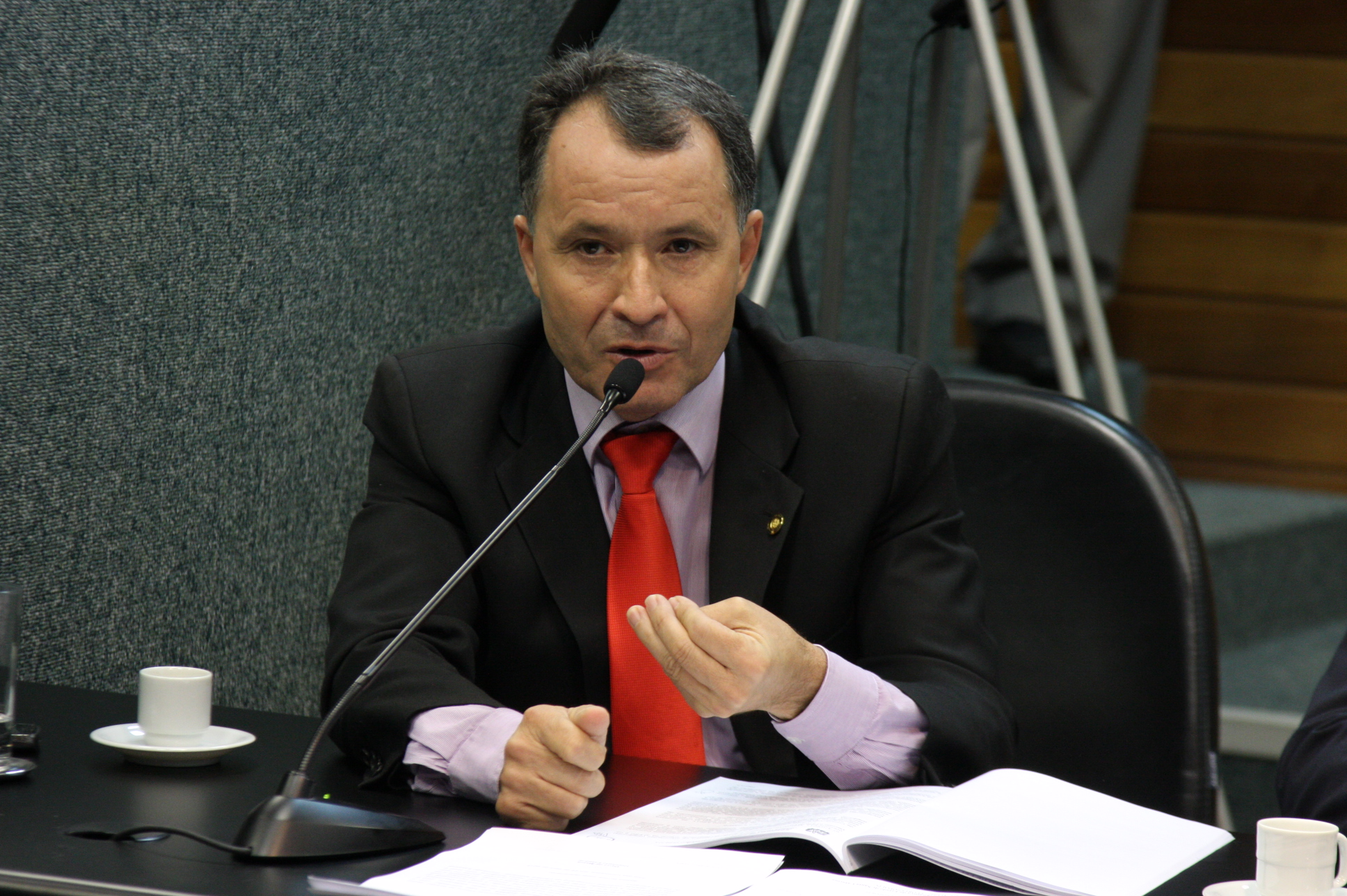 Comissão de Finanças e Tributação. Deputado Darci de Matos (PSD)  Foto: Yuri Santos / Agência AL