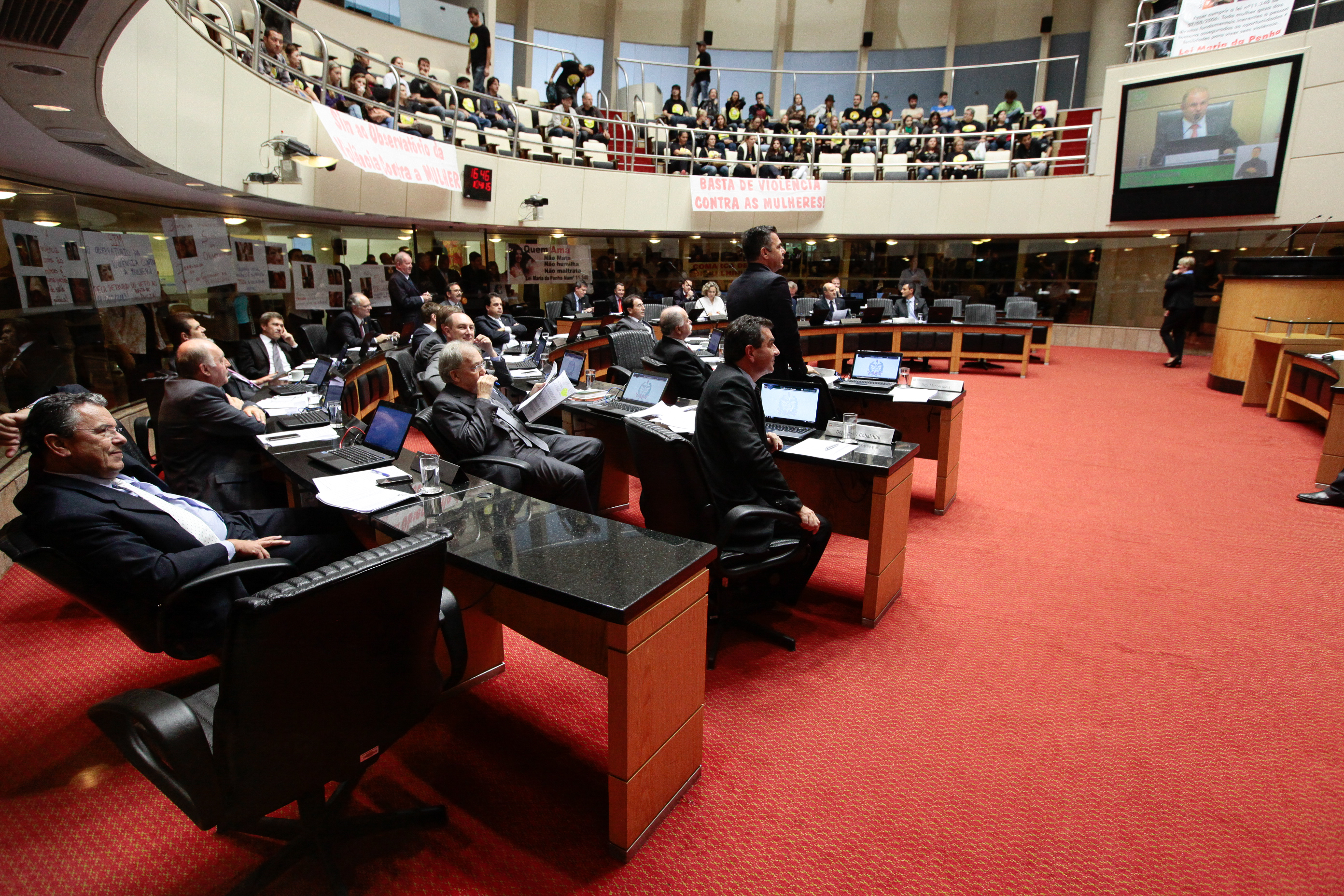 Sessão Ordinária - Plenário Osni Régis. Foto: Miriam Zomer/Agência AL