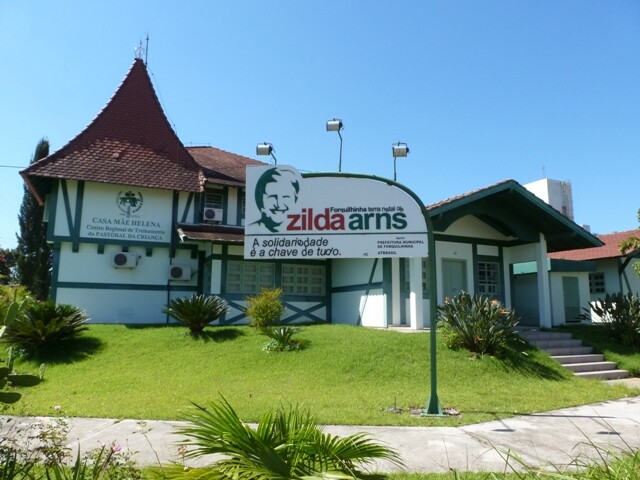 Casa Mãe Helena, sede da pastoral em Forquilhinha