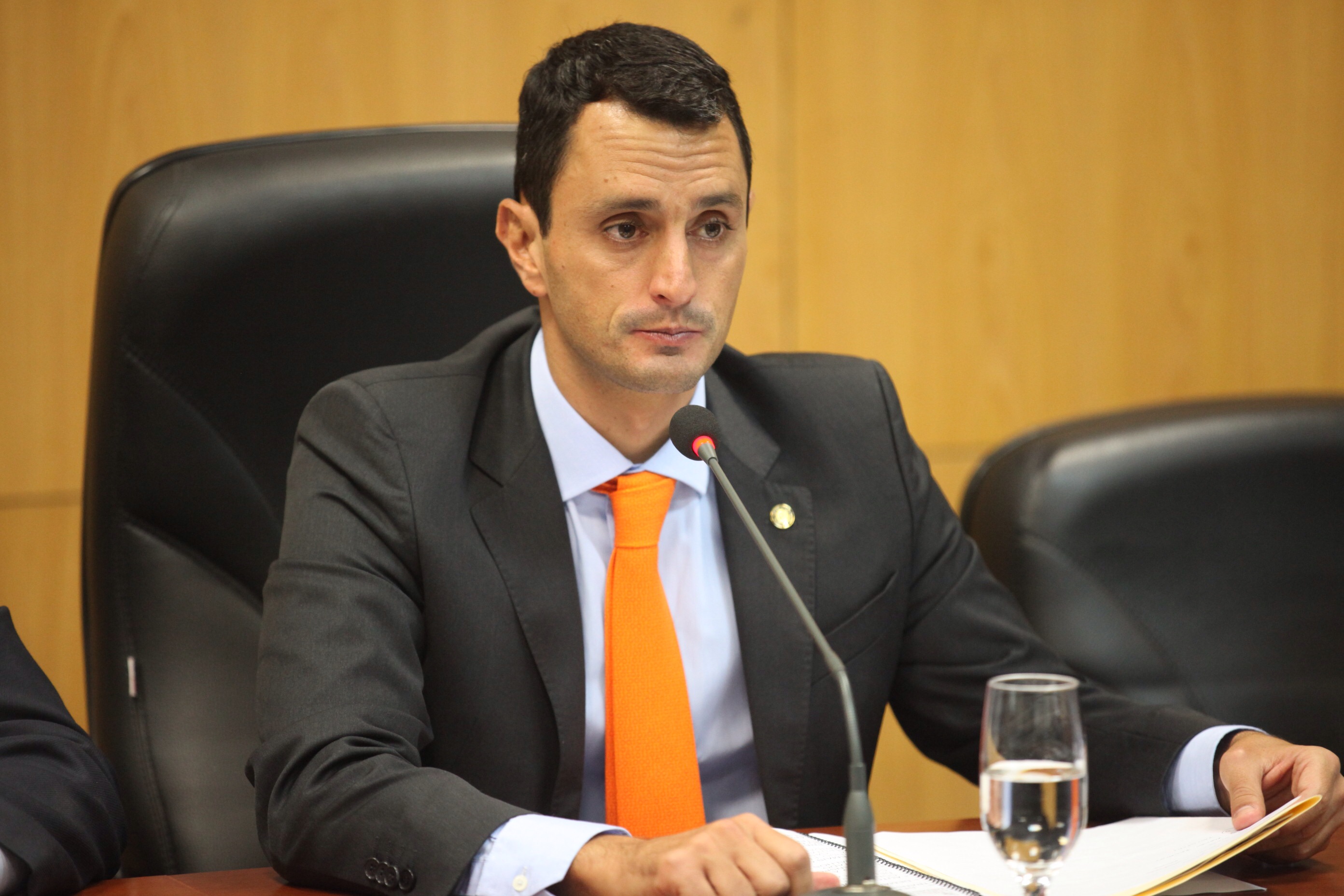 Deputado João Amin (PP). Comissão de Transportes promove audiência pública em Joinville. Foto: Fábio Queiroz / Agência AL