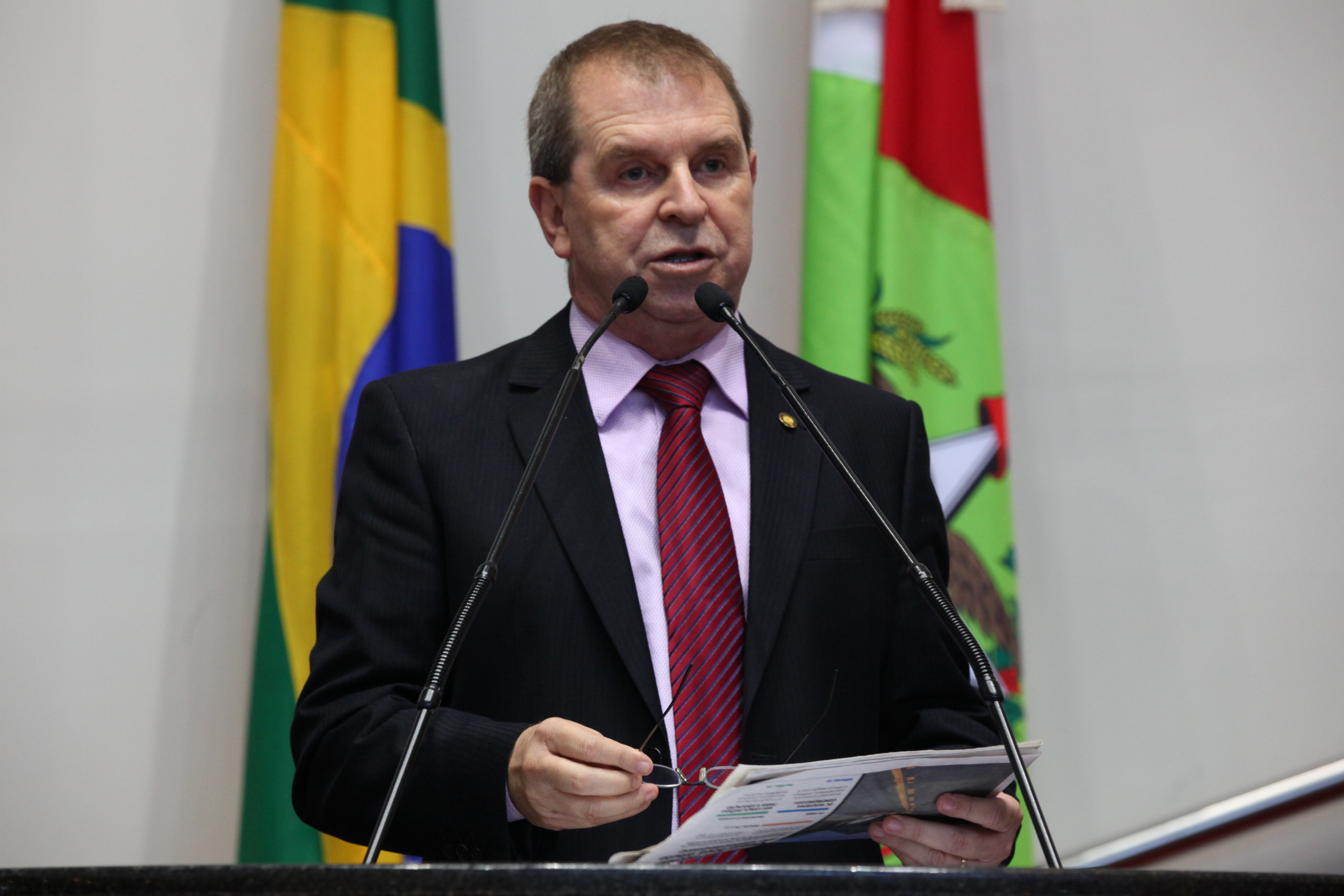 Deputado Mauricio Eskudlark (PSD) Sessão Ordinária - Plenário. Foto: Eduardo Guedes de Oliveira / Agência AL