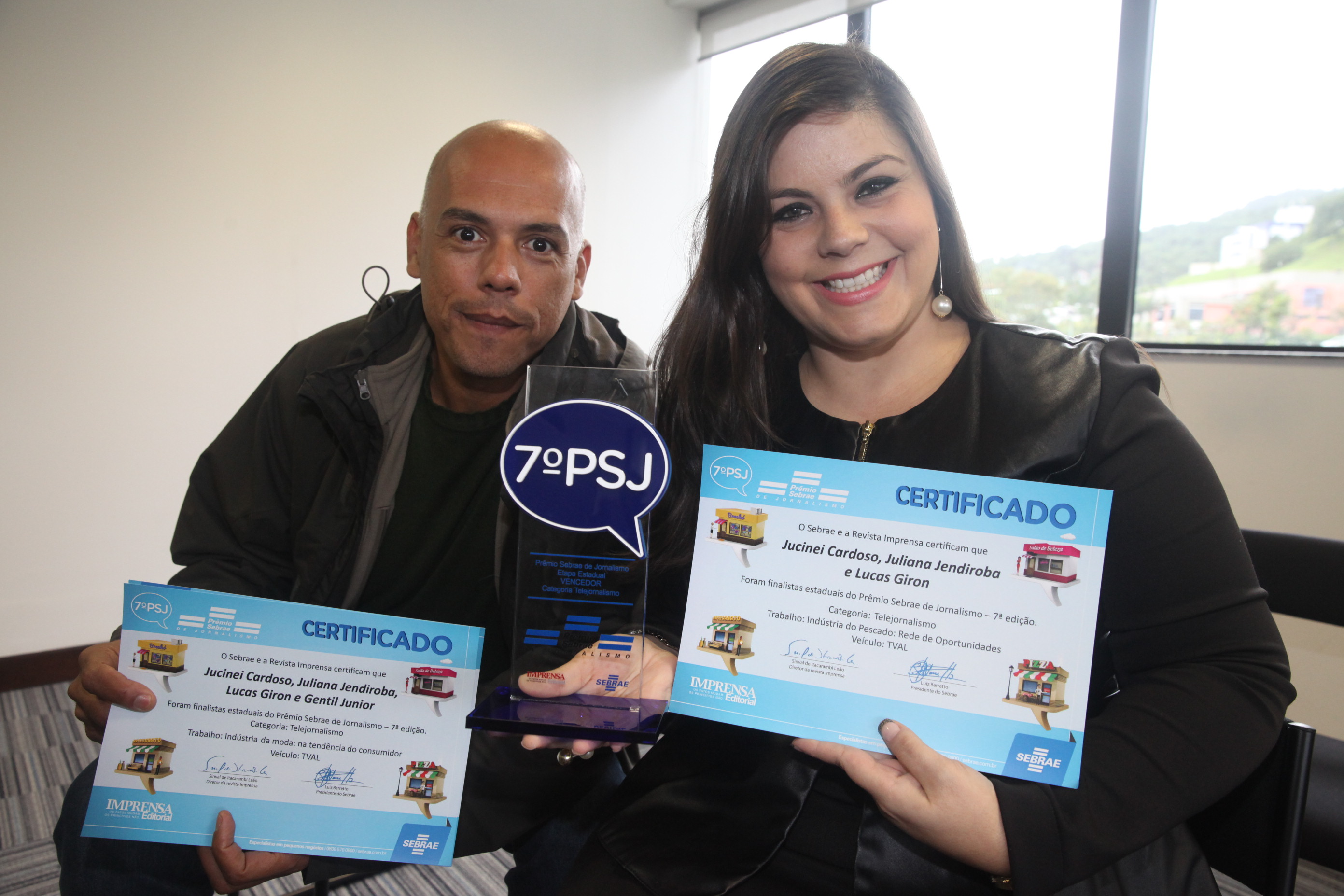 TVAL Vence Prêmio Sebrae. Foto: Fábio Queiroz / Agência AL
