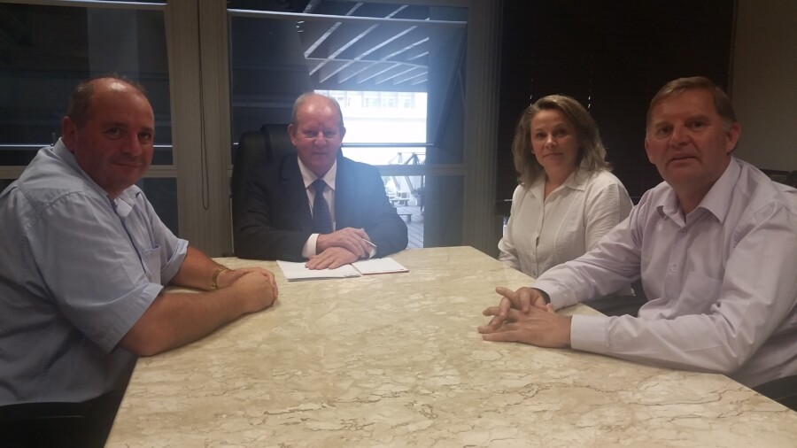 Deputado Marcos Vieira e vereadores de Arabutã