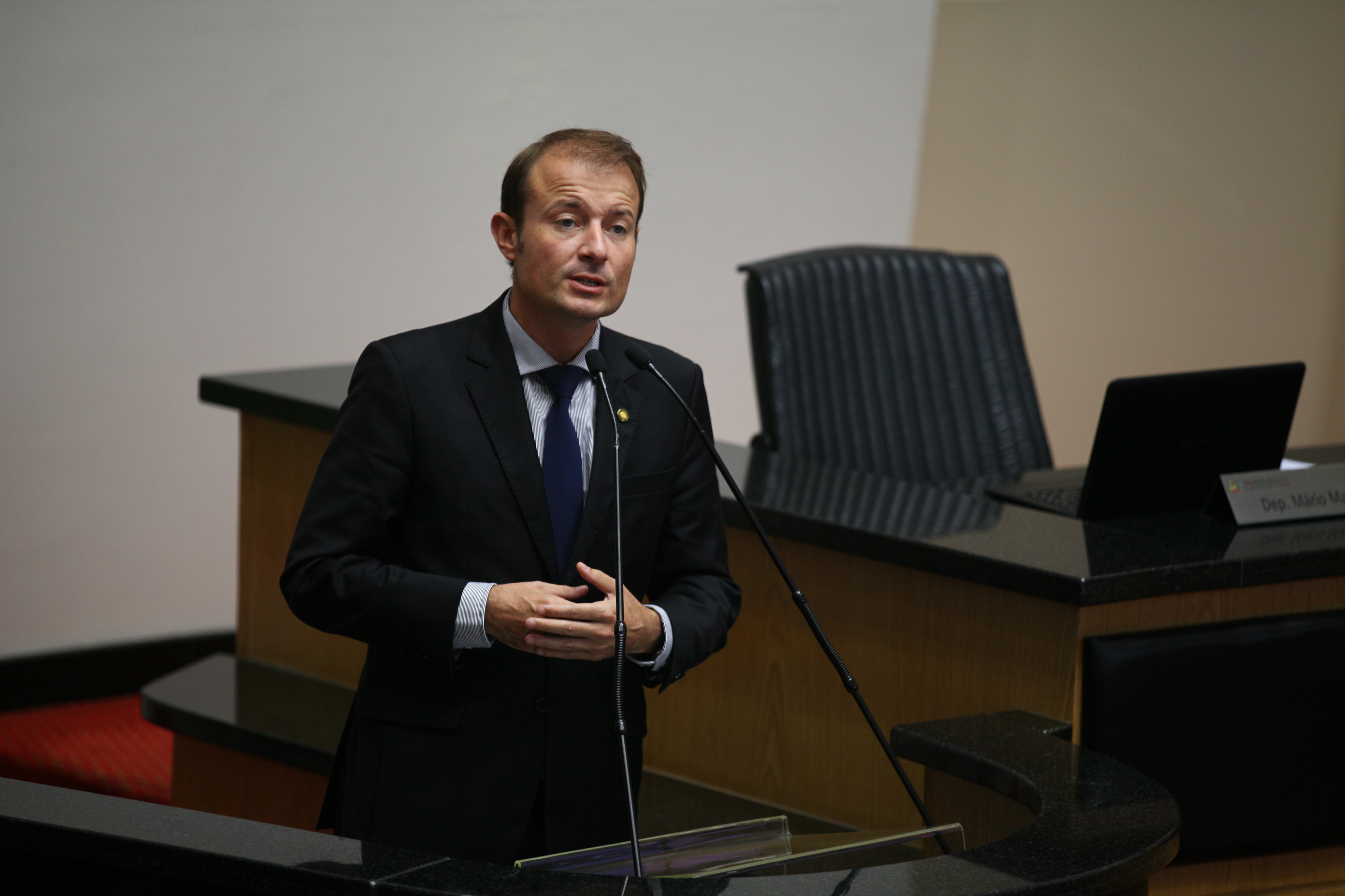 Sessão Plenária - Deputado Gabriel Ribeiro (PSD) - Foto:Solon Soares