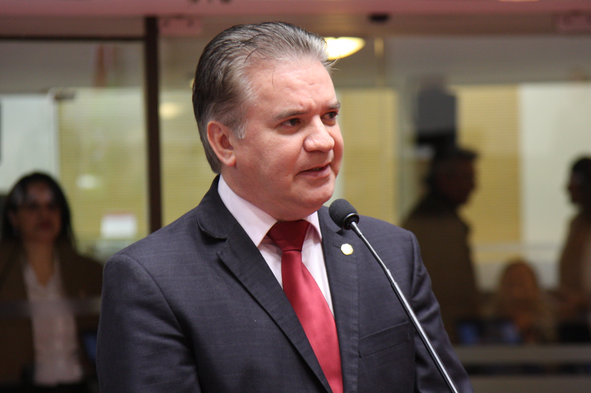 Sessão Plenária. Deputado César Valduga (PCdoB) Foto: Yuri Santos / Agência AL