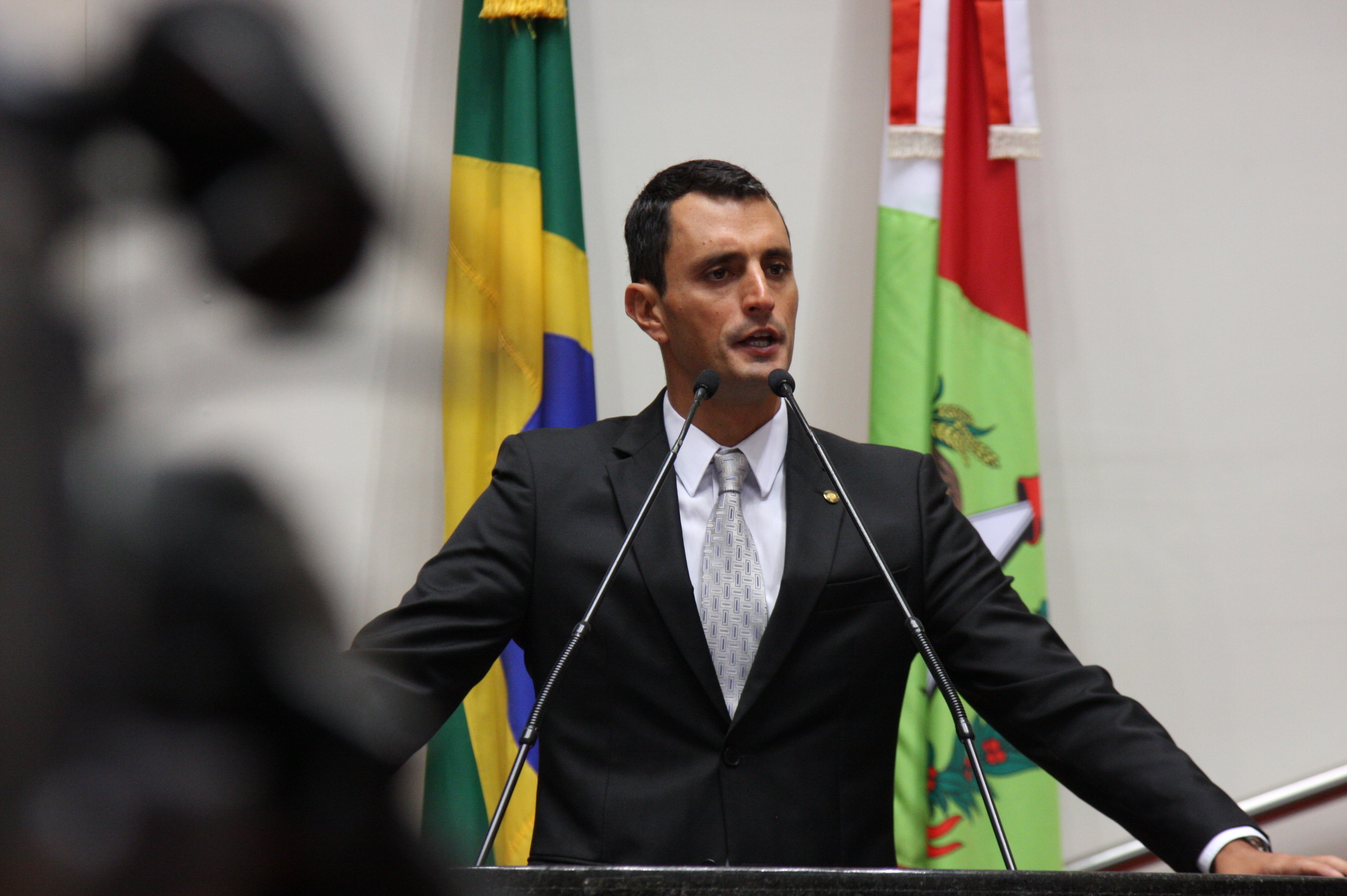 Sessão Plenária. Deputado João Amin (PP) Foto: Yuri Santos / Agência AL