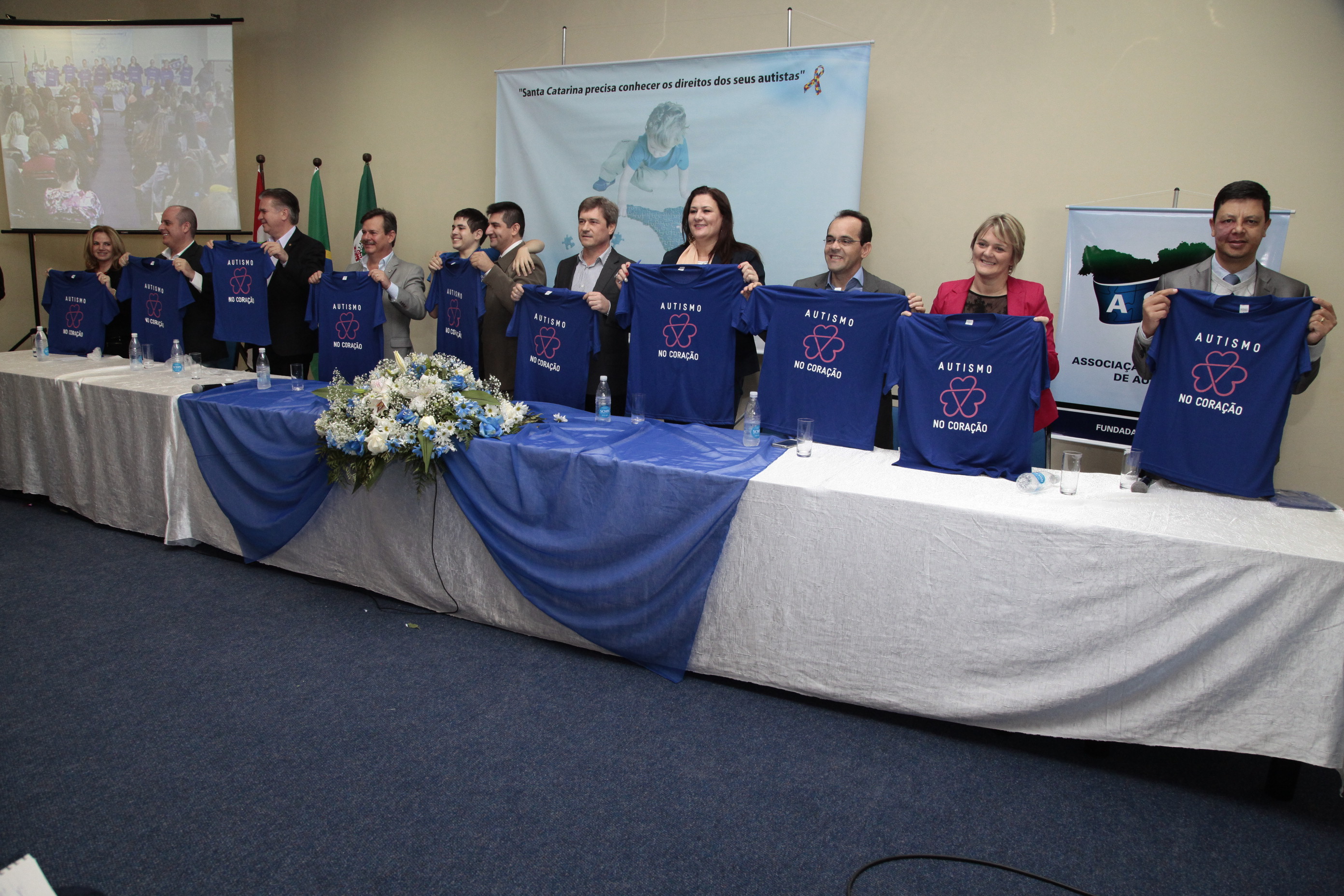 Seminário Descentralizado de Estudo e Conscientização sobre o Autismo - Chapecó.  Foto: Miriam Zomer/Agência AL
