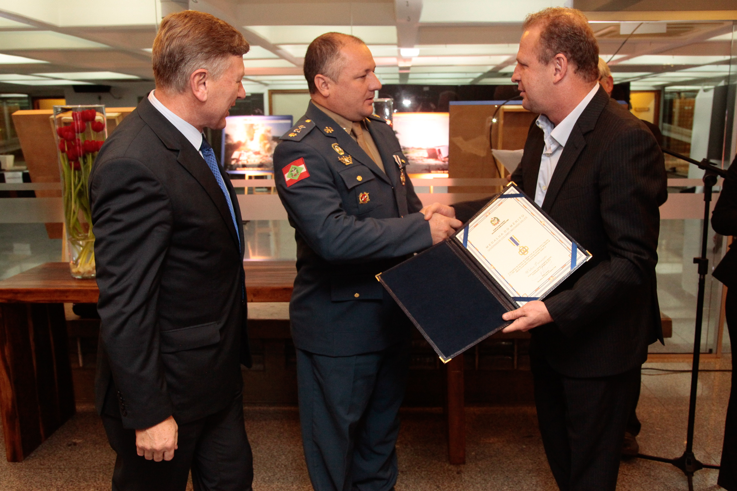 Medalha Mérito Defesa Civil. Foto: Miriam Zomer/Agência AL