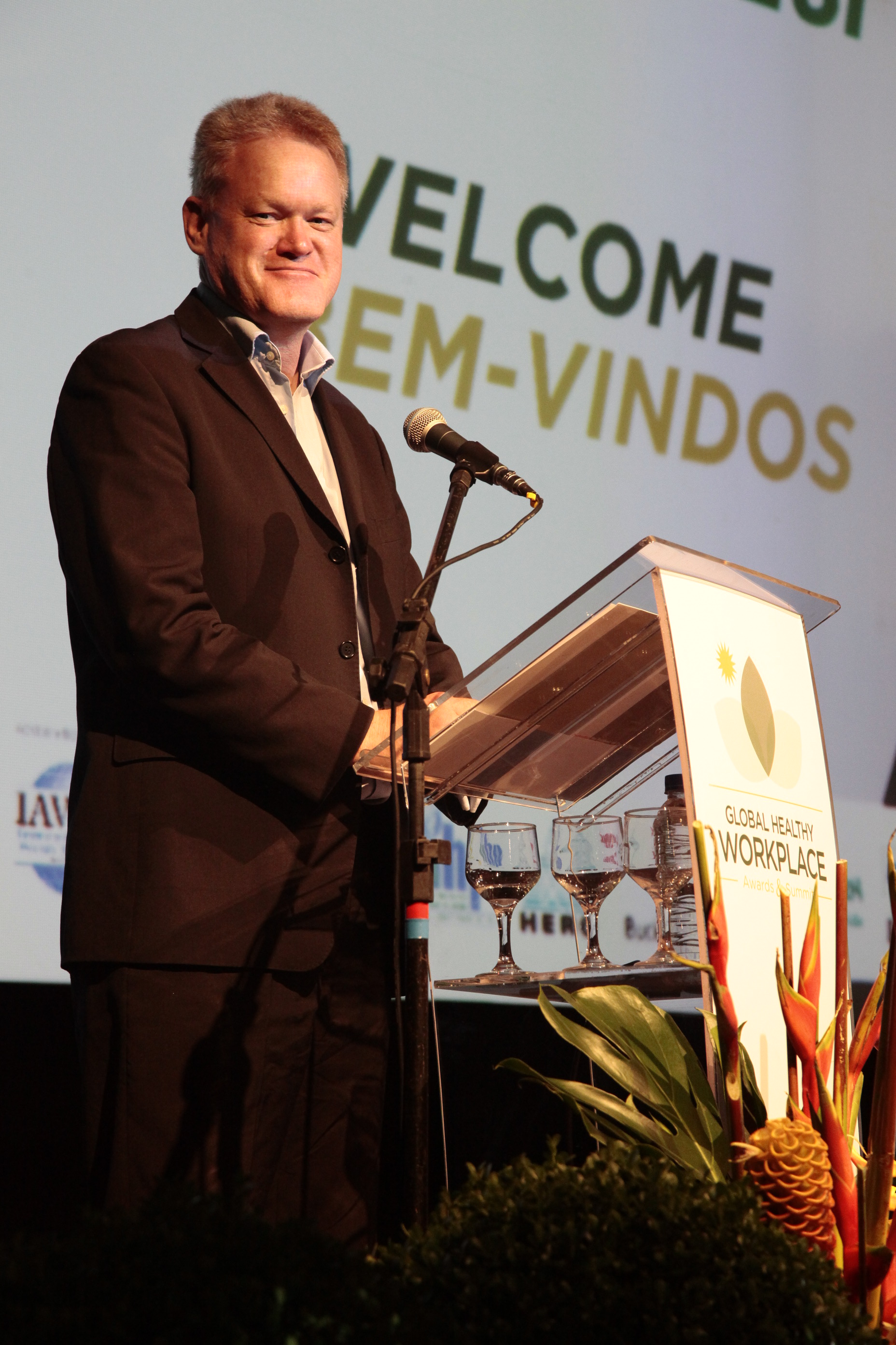 Global Healthy Workplace. Tommy Hutchinson.  Fotos: Miriam Zomer/Agência AL