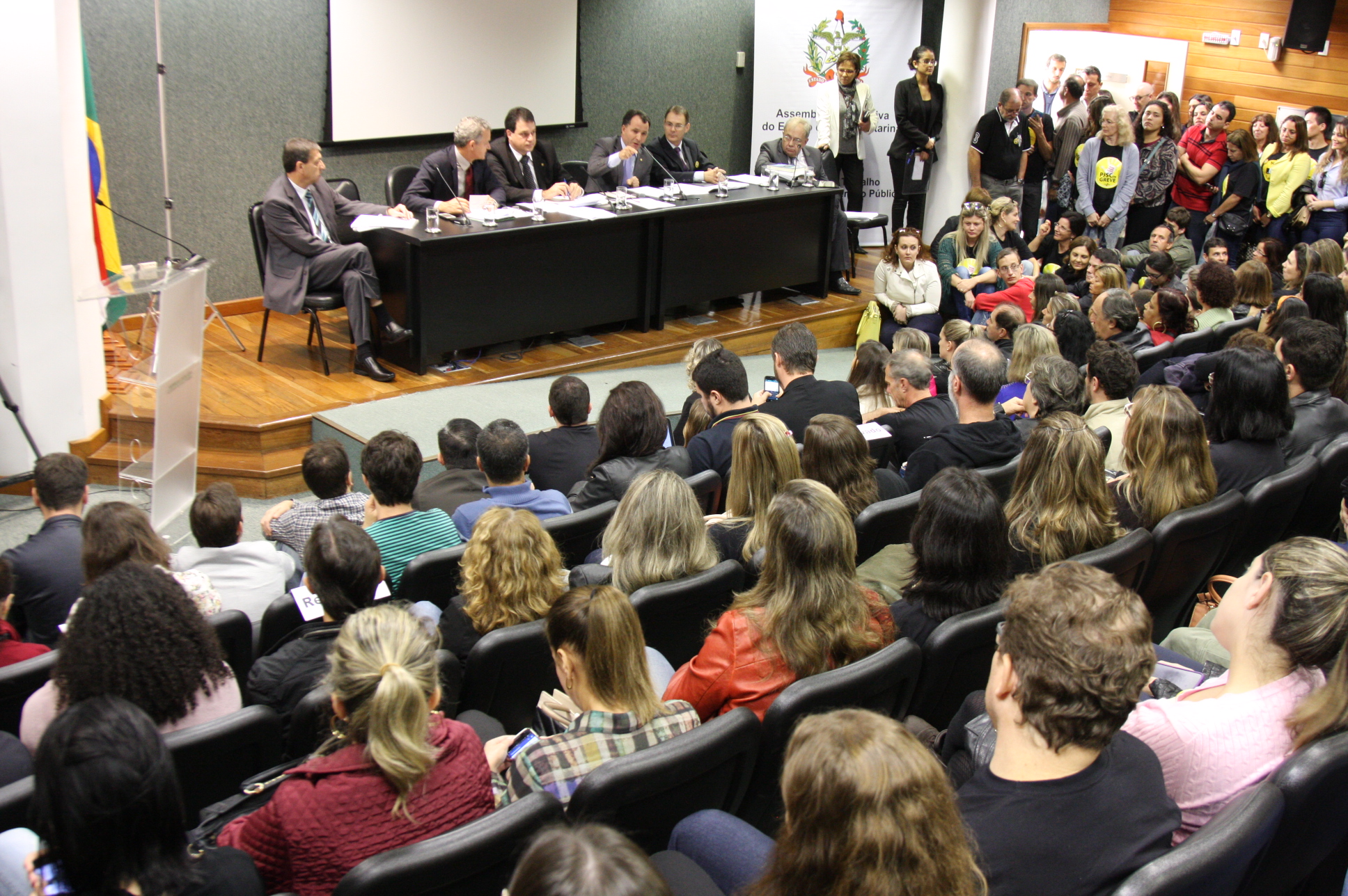Novo Plano de Cargos e Salários dos Servidores do Jundiciário de Santa Catarina. Foto:Yuri Santos / Agência AL