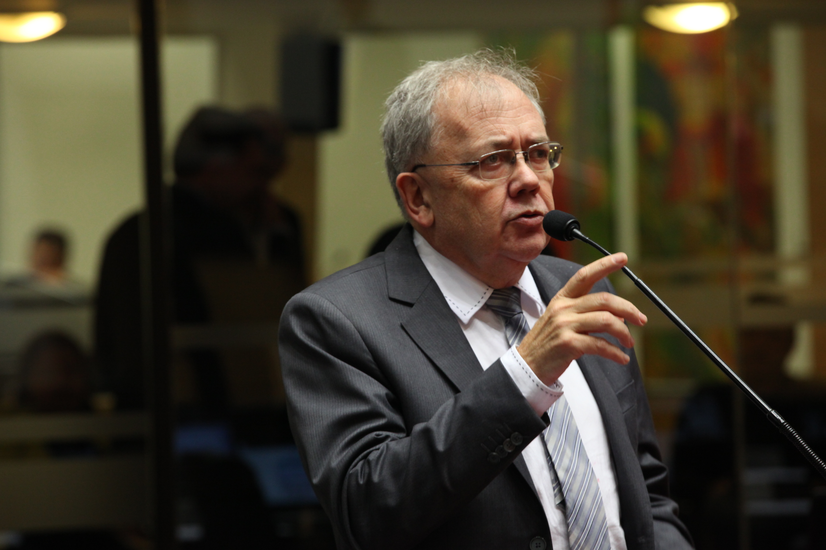 Deputado Fernando Coruja (PMDB) - Sessão Ordinária - Plenário Osni Régi. Foto: Eduardo Guedes de Oliveira / Agência AL