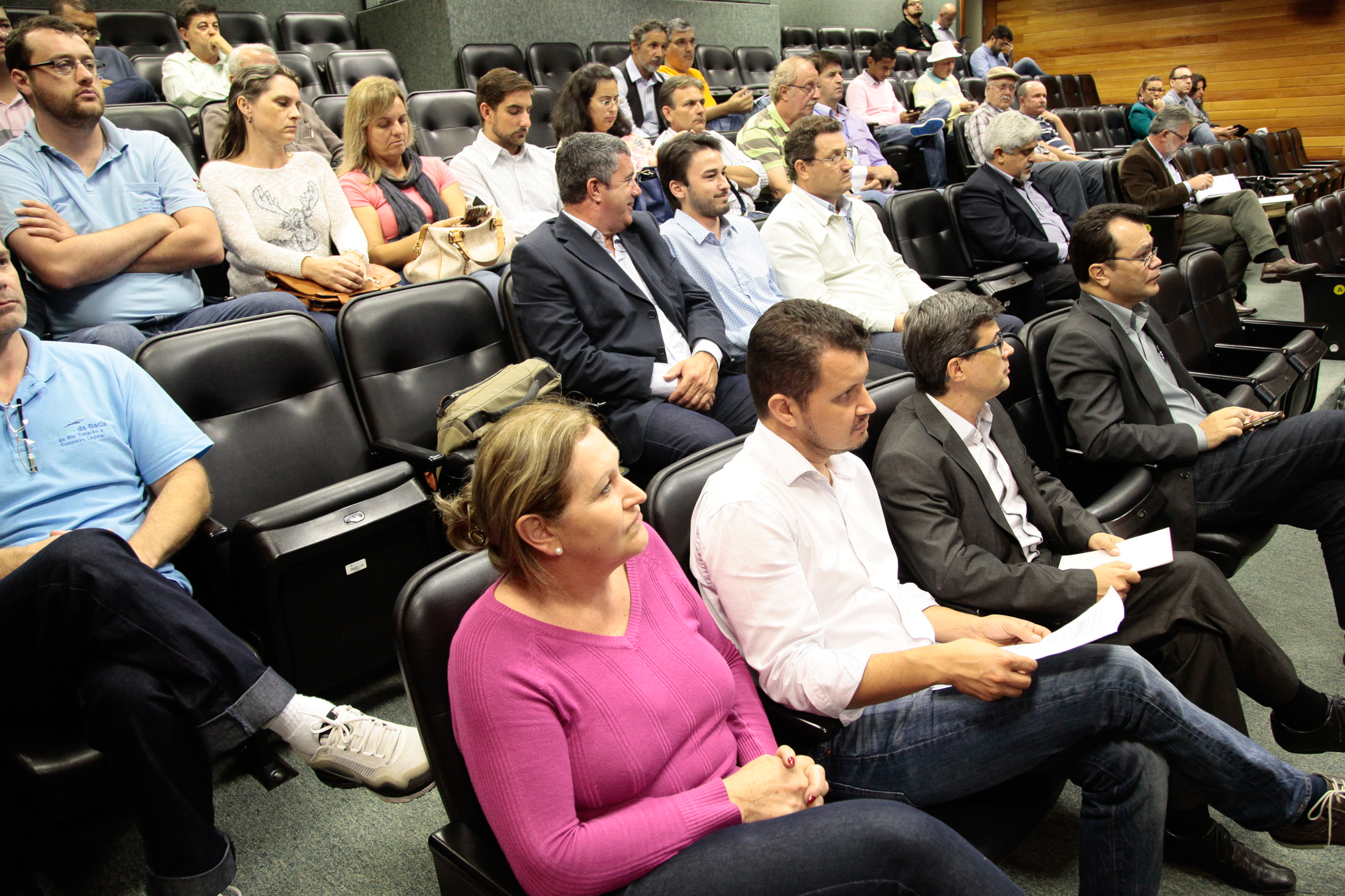 Audiência Pública sobre A Implantação da Política Nacional de Recursos Hídricos e Criação do Sistema de Florianópolis. Foto: Miriam Zomer/Agência AL