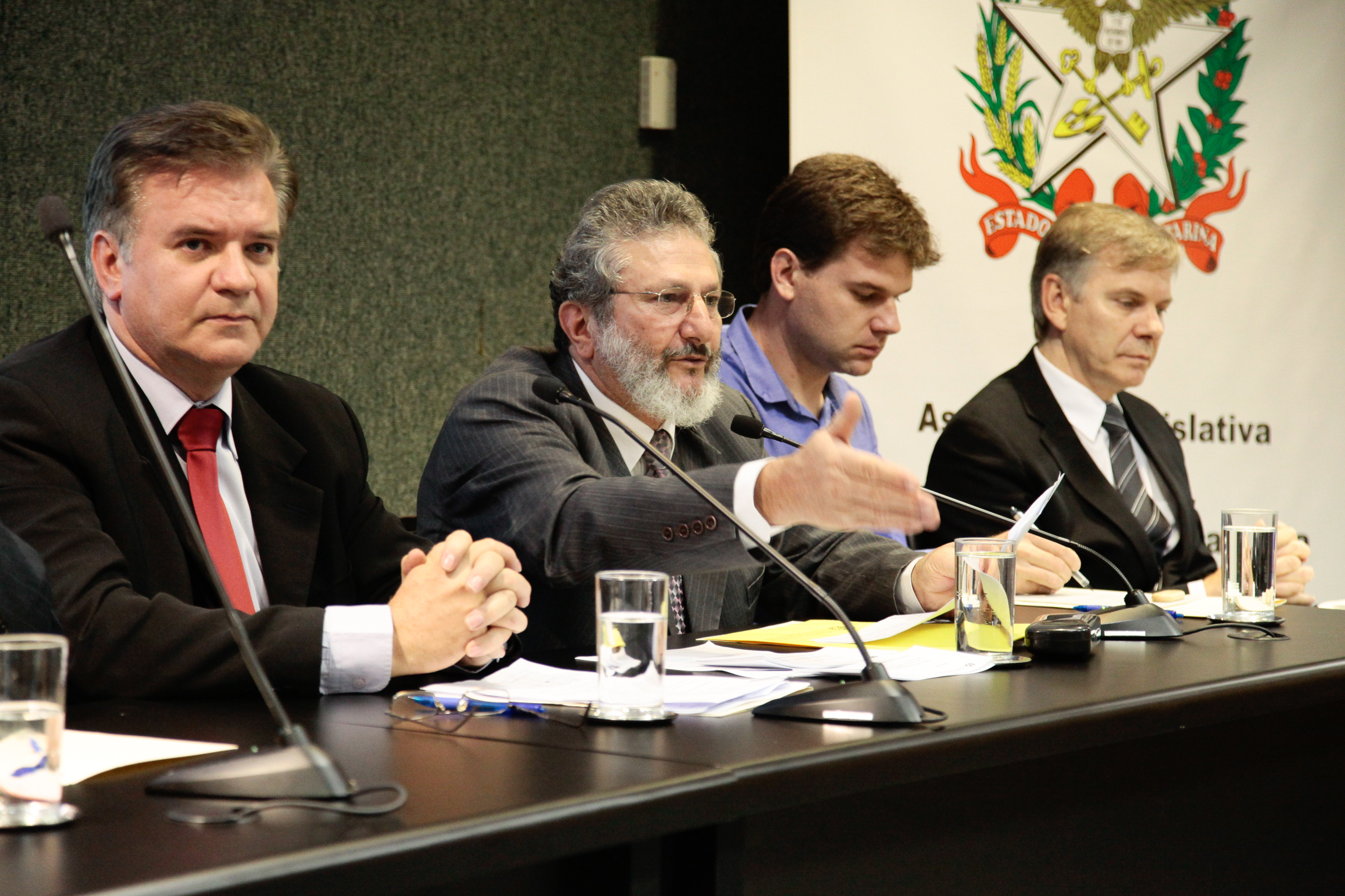 Audiência Pública sobre A Implantação da Política Nacional de Recursos Hídricos e Criação do Sistema de Florianópolis. Foto: Miriam Zomer/Agência AL