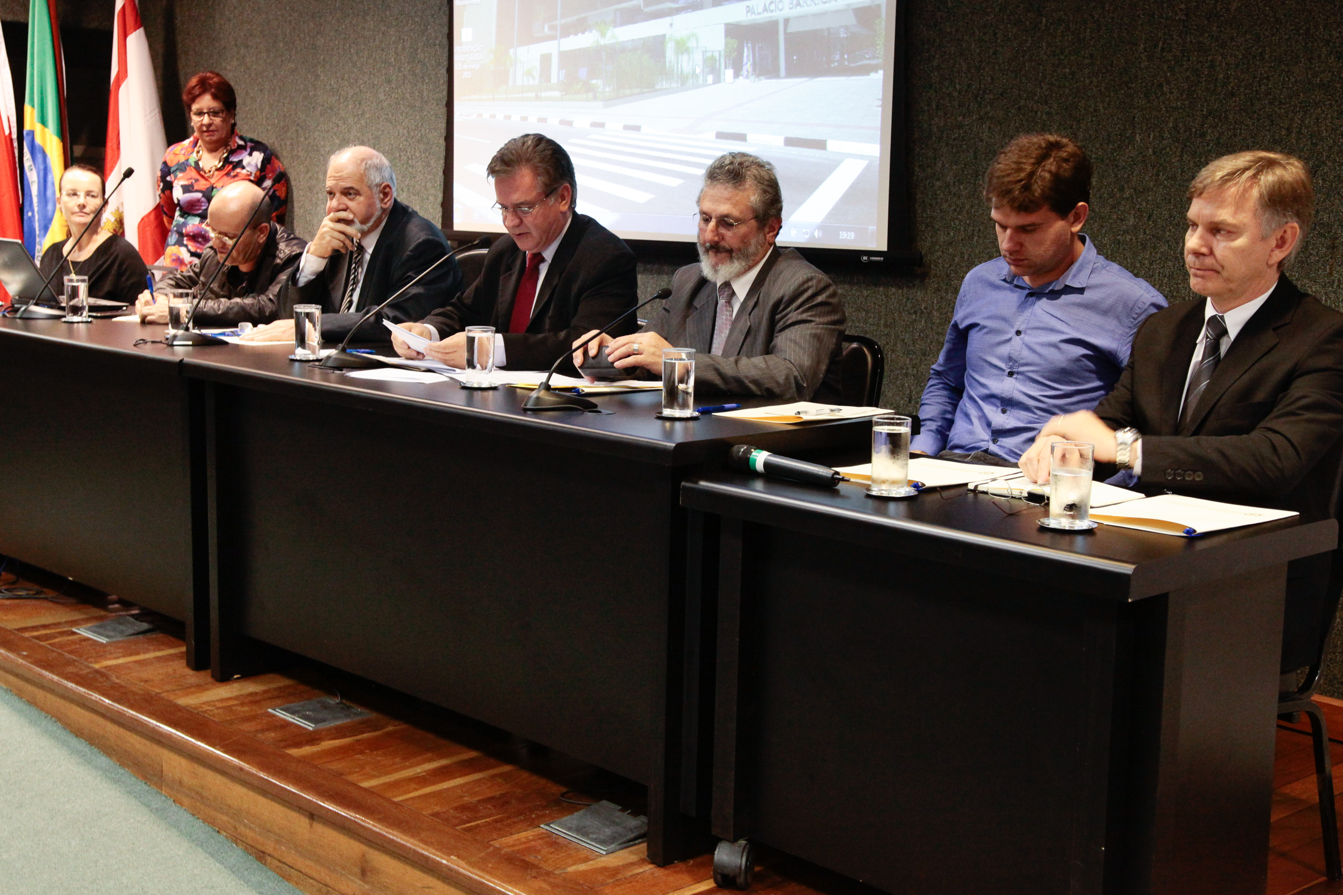 Audiência Pública sobre A Implantação da Política Nacional de Recursos Hídricos e Criação do Sistema de Florianópolis. Foto: Miriam Zomer/Agência AL