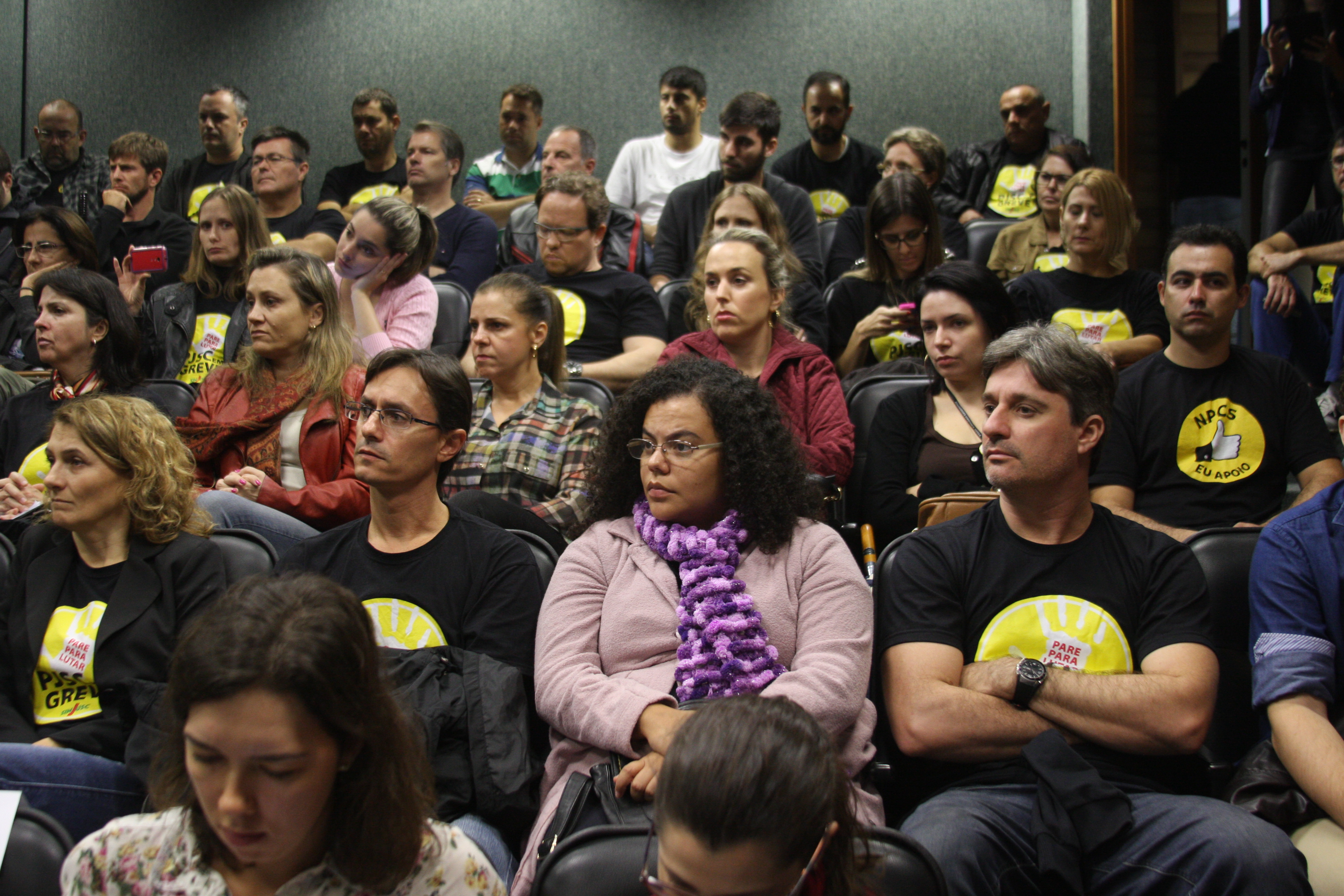 Novo Plano de Cargos e Salários dos Servidores do Jundiciário de Santa Catarina. Foto:Laís Amorim / Agência AL