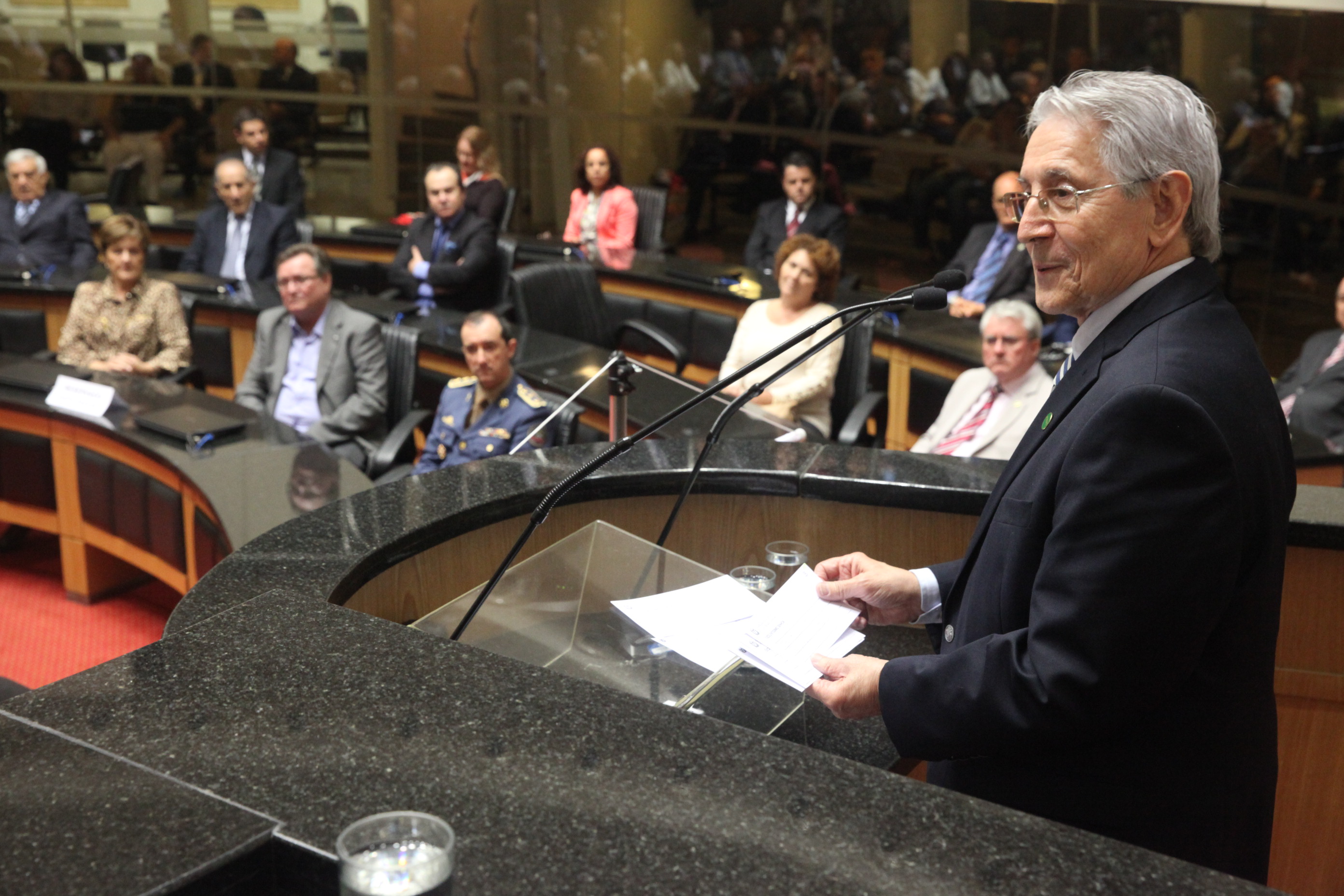 Sessão Especial - 65 Anos Fiesc. Foto: Fábio Queiroz / Agência AL