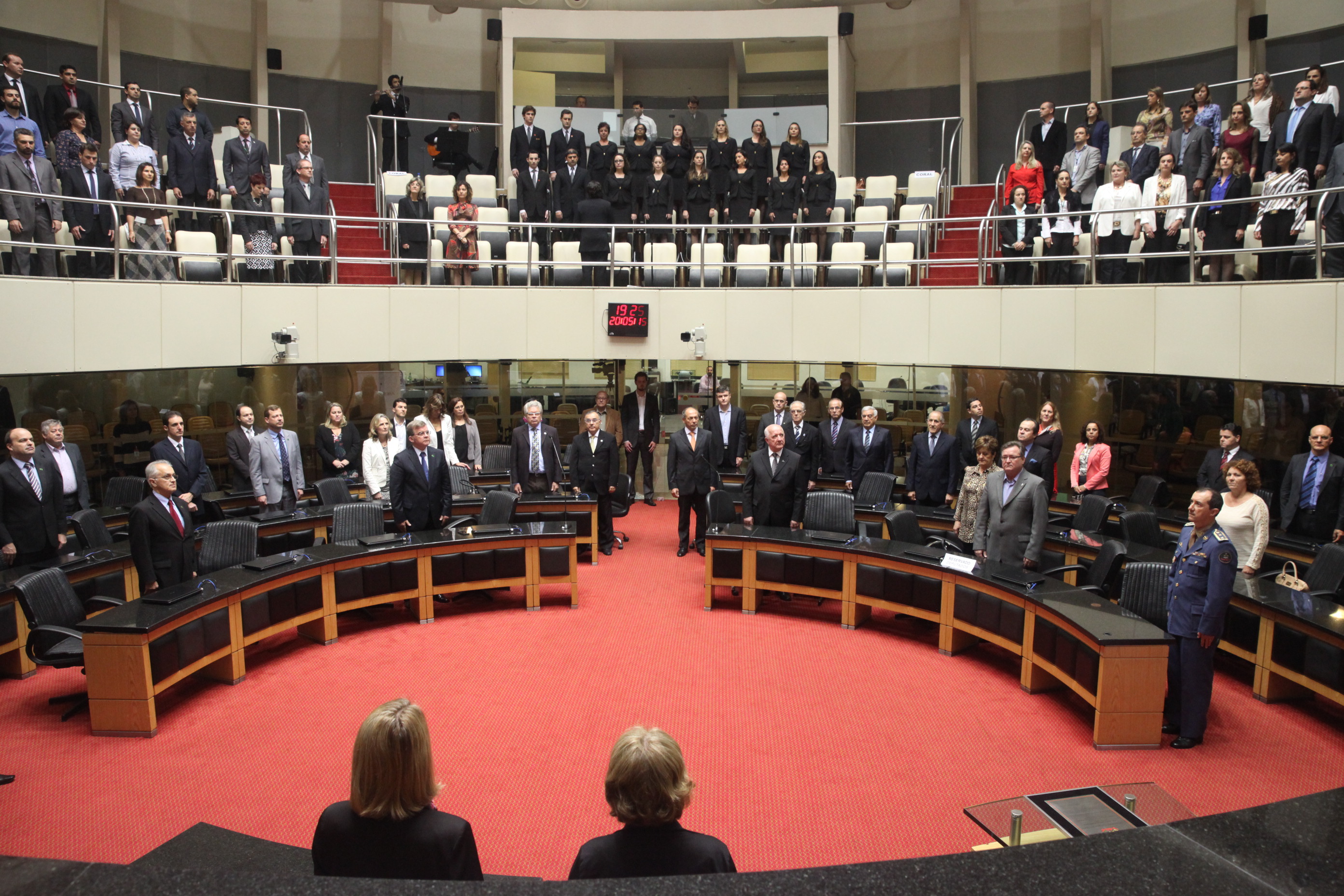 Sessão Especial - 65 Anos Fiesc. Foto: Fábio Queiroz / Agência AL