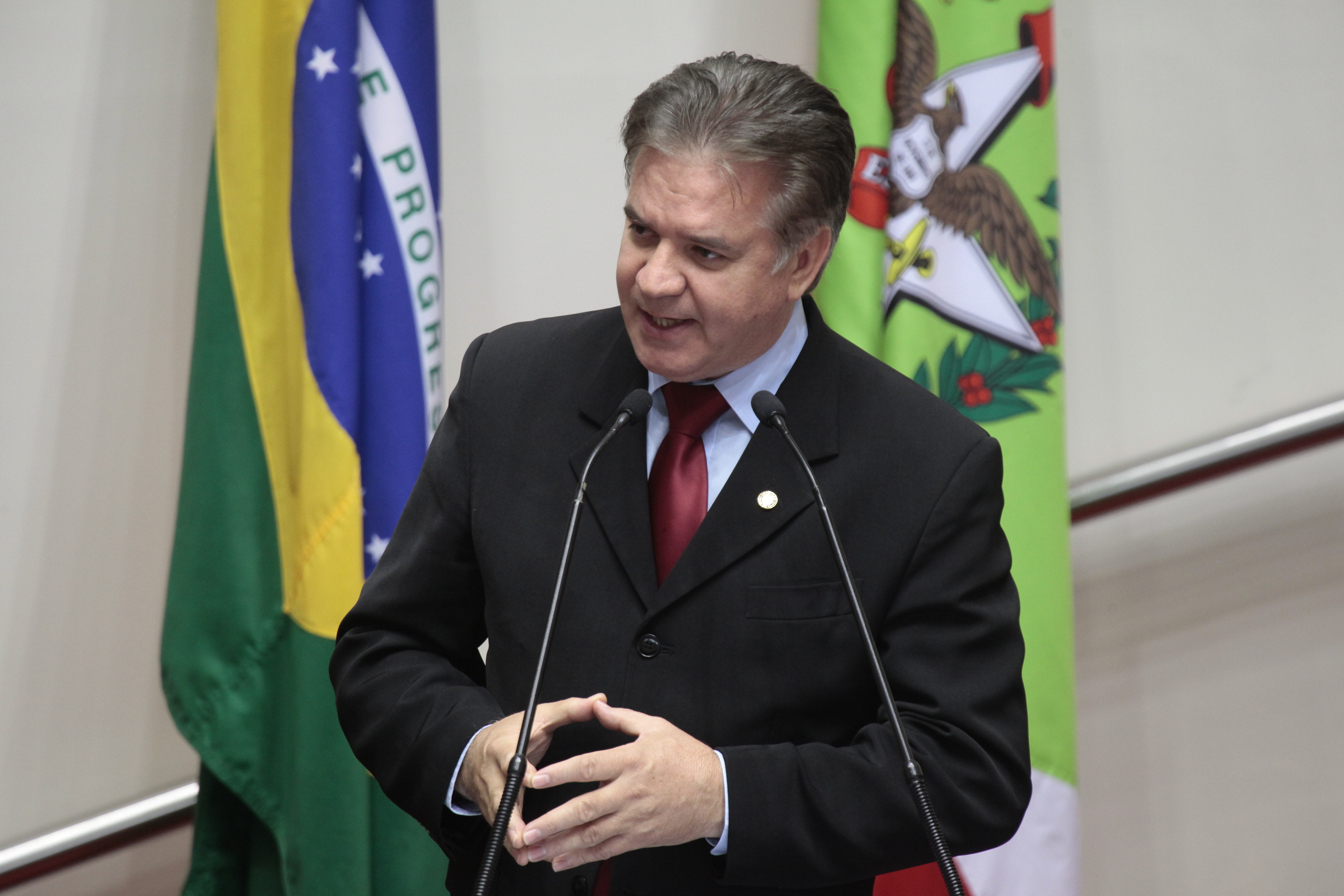 Sessão Plenária - Deputado César Valduga (PCdoB).  Foto: Miriam Zomer/Agência AL