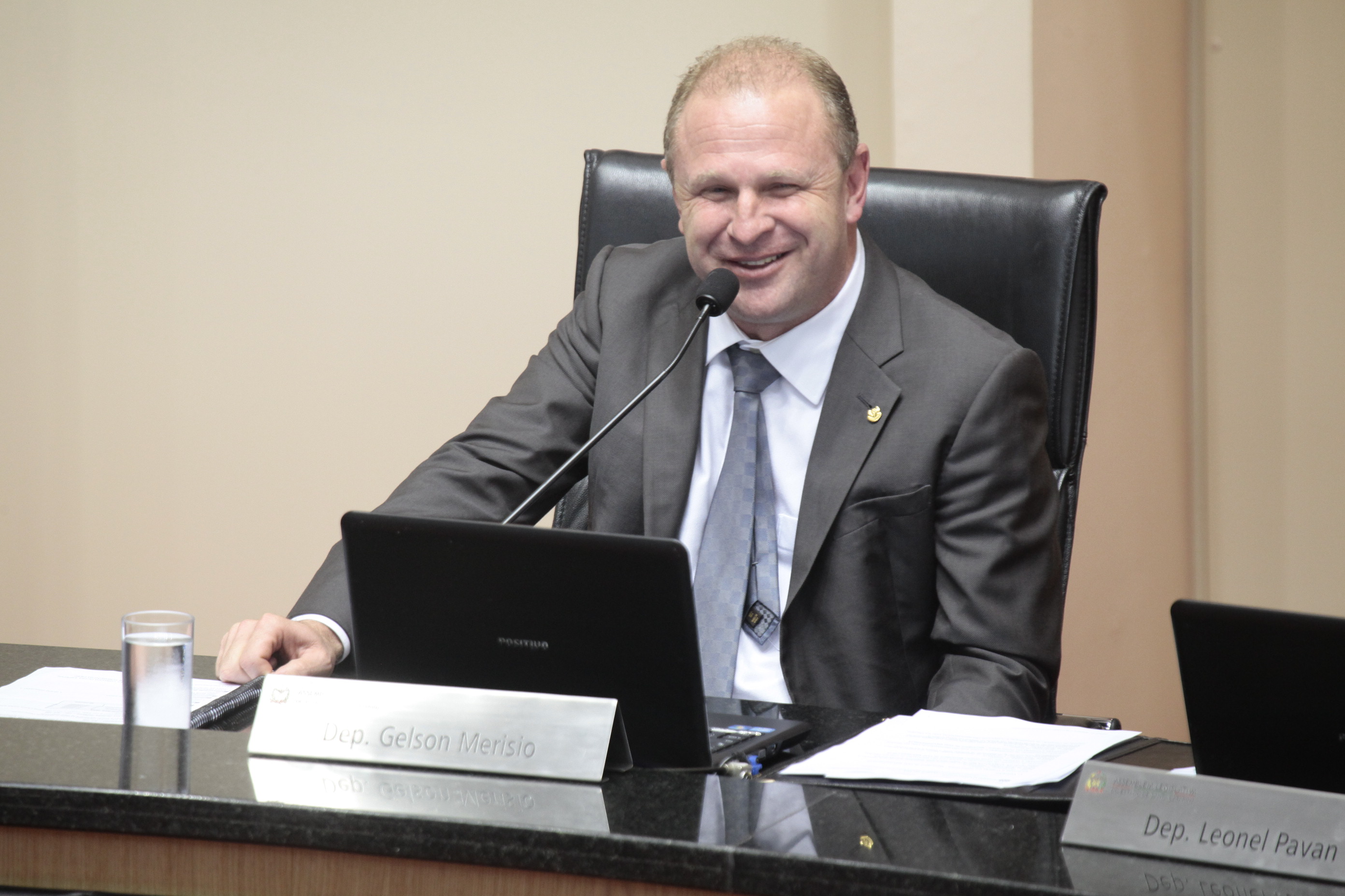 Sessão Plenária - Deputado Gelson Merisio (PSD).  Foto: Miriam Zomer/Agência AL