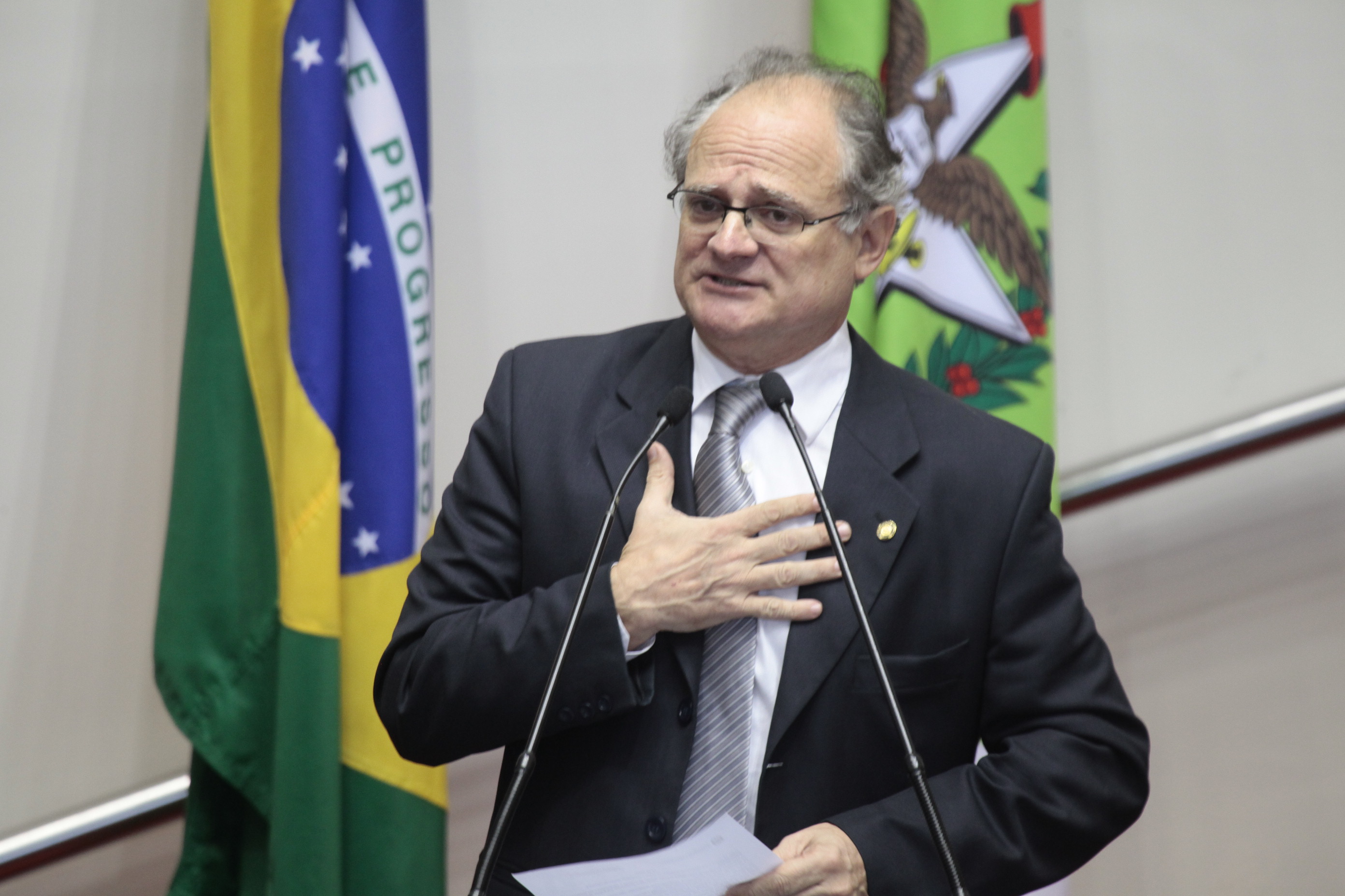 Sessão Plenária - Deputado Dr. Vicent Caropreso (PSDB) - Fotos: Miriam Zomer/Agência AL