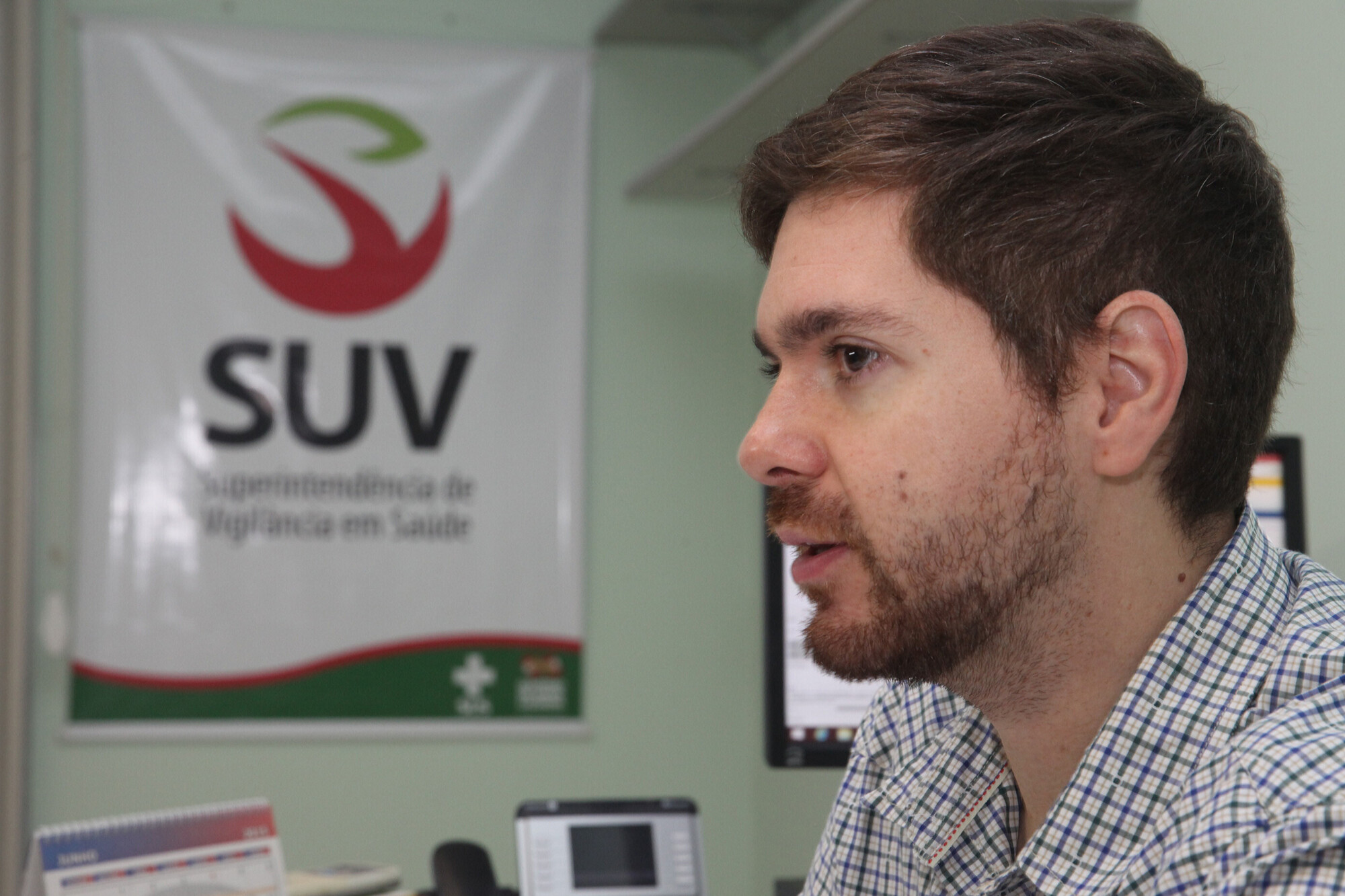 Fábio Gaudenzi, superintendente de Vigilância em Saúde da SES FOTO: Fábio Queiroz/Agência AL
