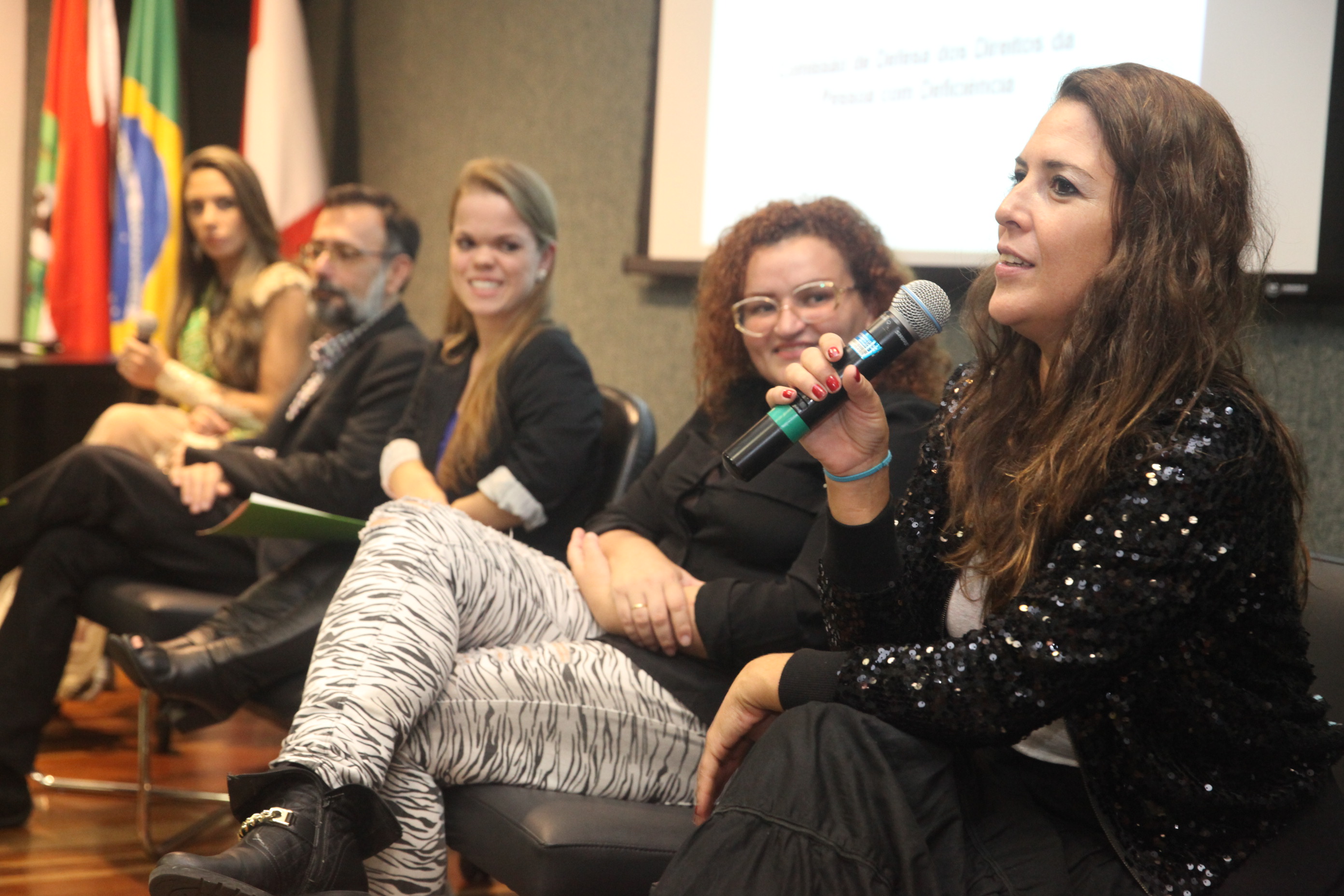Lançamento do 3° Prêmio Catarinense de Moda Inclusiva. Foto: Fábio Queiroz / Agência AL