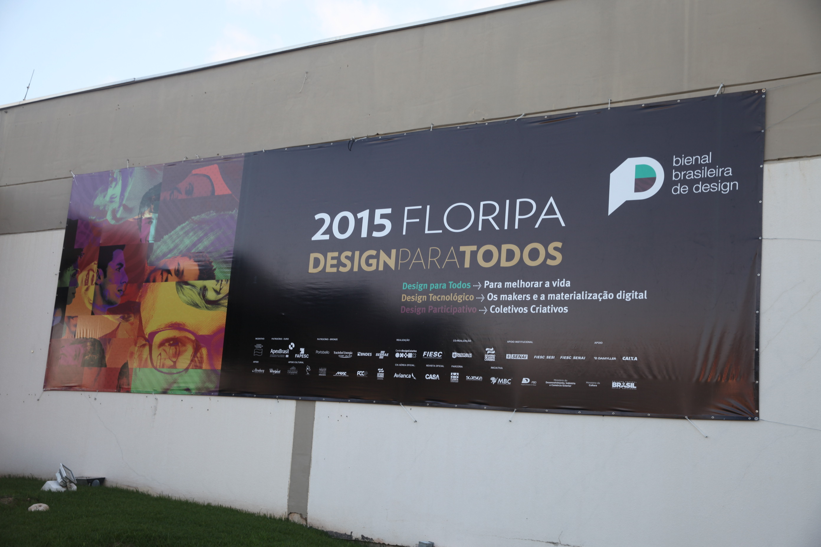 Bienal Brasileira de Design Floripa 2015. Local: CIC. Foto: Fábio Queiroz / Agência AL