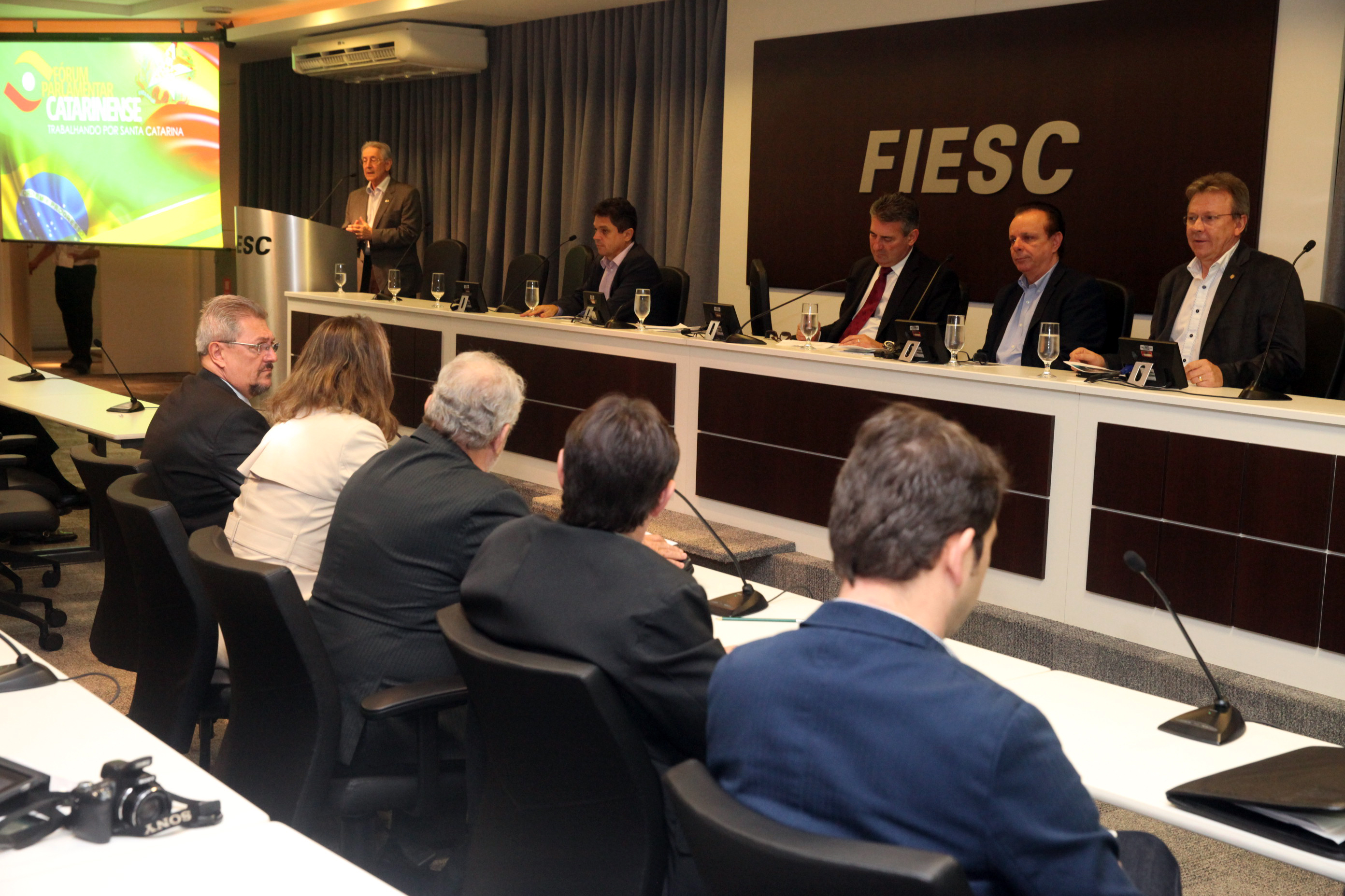 Fórum Parlamentar Catarinense. Foto: Fábio Queiroz / Agência AL