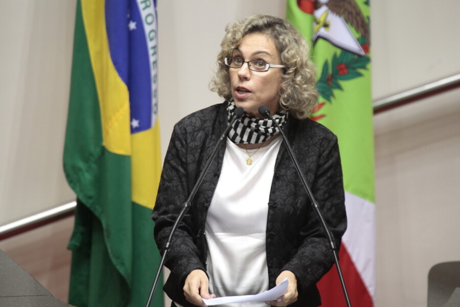Deputada Ana Paula Lima FOTO: Miriam Zomer/Agência AL