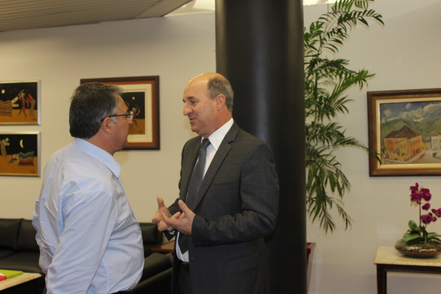 Deputado Zé Milton e o governador Raimundo Colombo