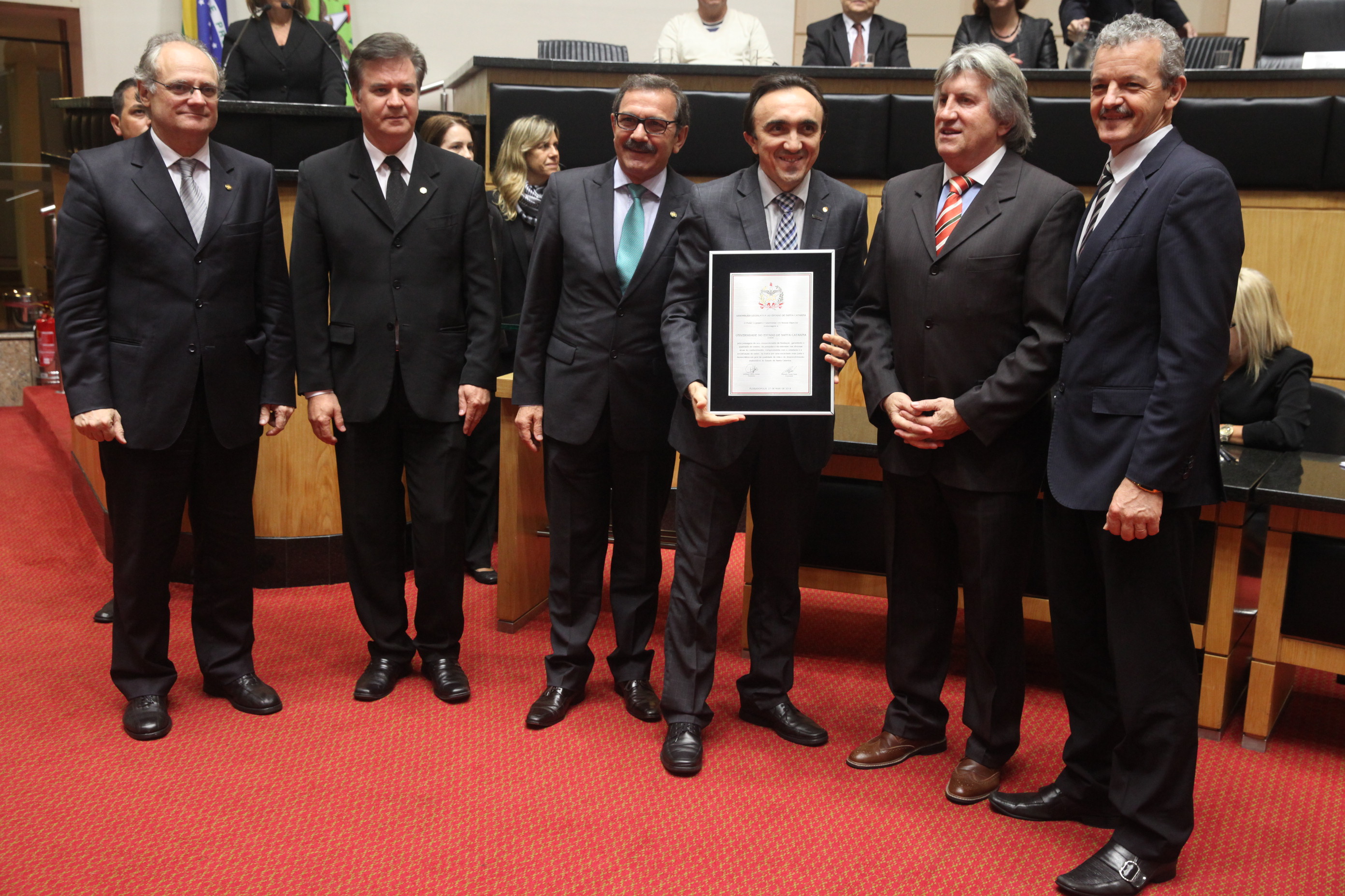 Sessão Especial em Homenagem aos 50 anos da Udesc. Foto: Fábio Queiroz / Agência AL
