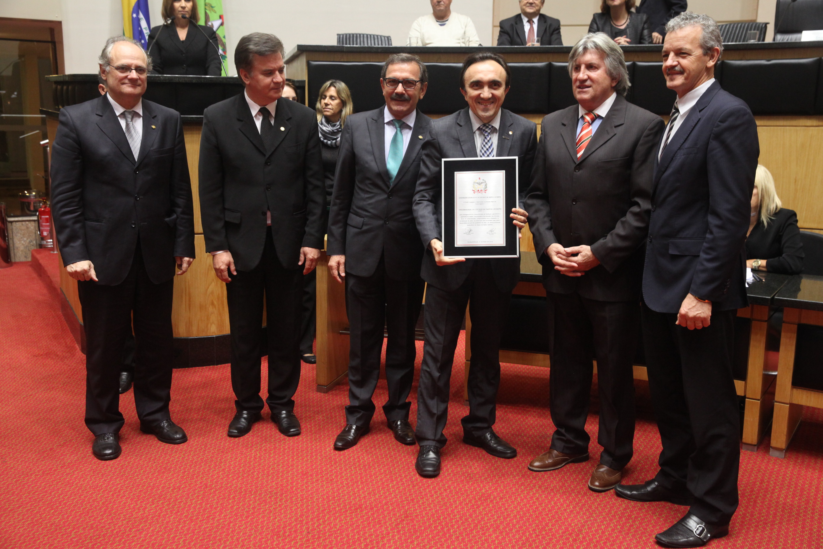 Sessão Especial em Homenagem aos 50 anos da Udesc. Foto: Fábio Queiroz / Agência AL