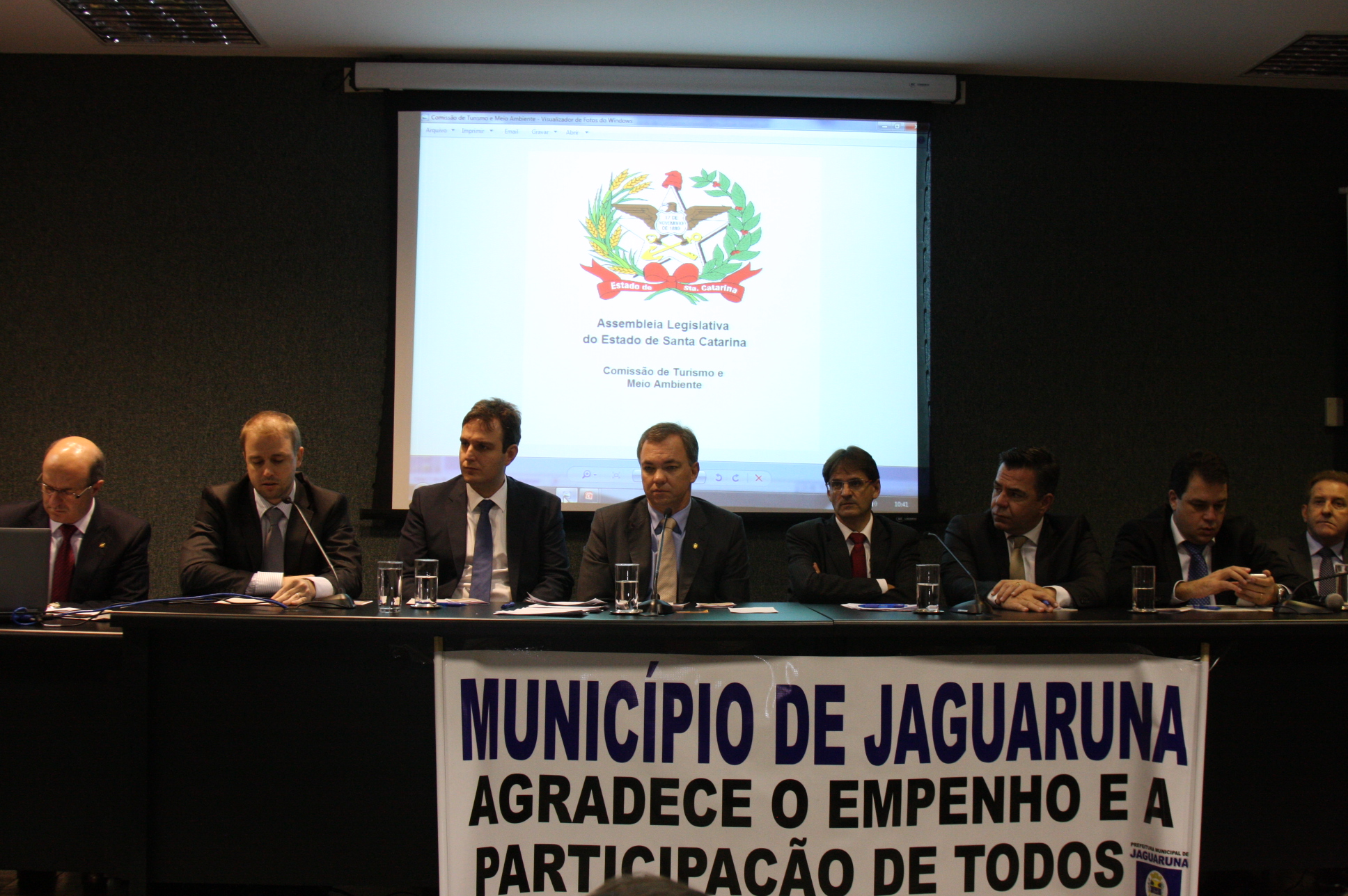 Audiência Pública sobre o gerenciamento costeiro de Jaguaruna. Comissão de Turismo e Meio Ambiente. Foto: Yuri Santos | Agência AL