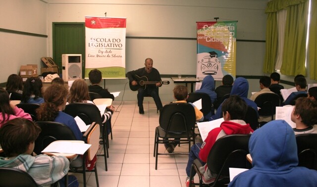 Projeto Caravana da Cidadania em Porto União FOTO: José Motta Pires/Escola do Legislativo