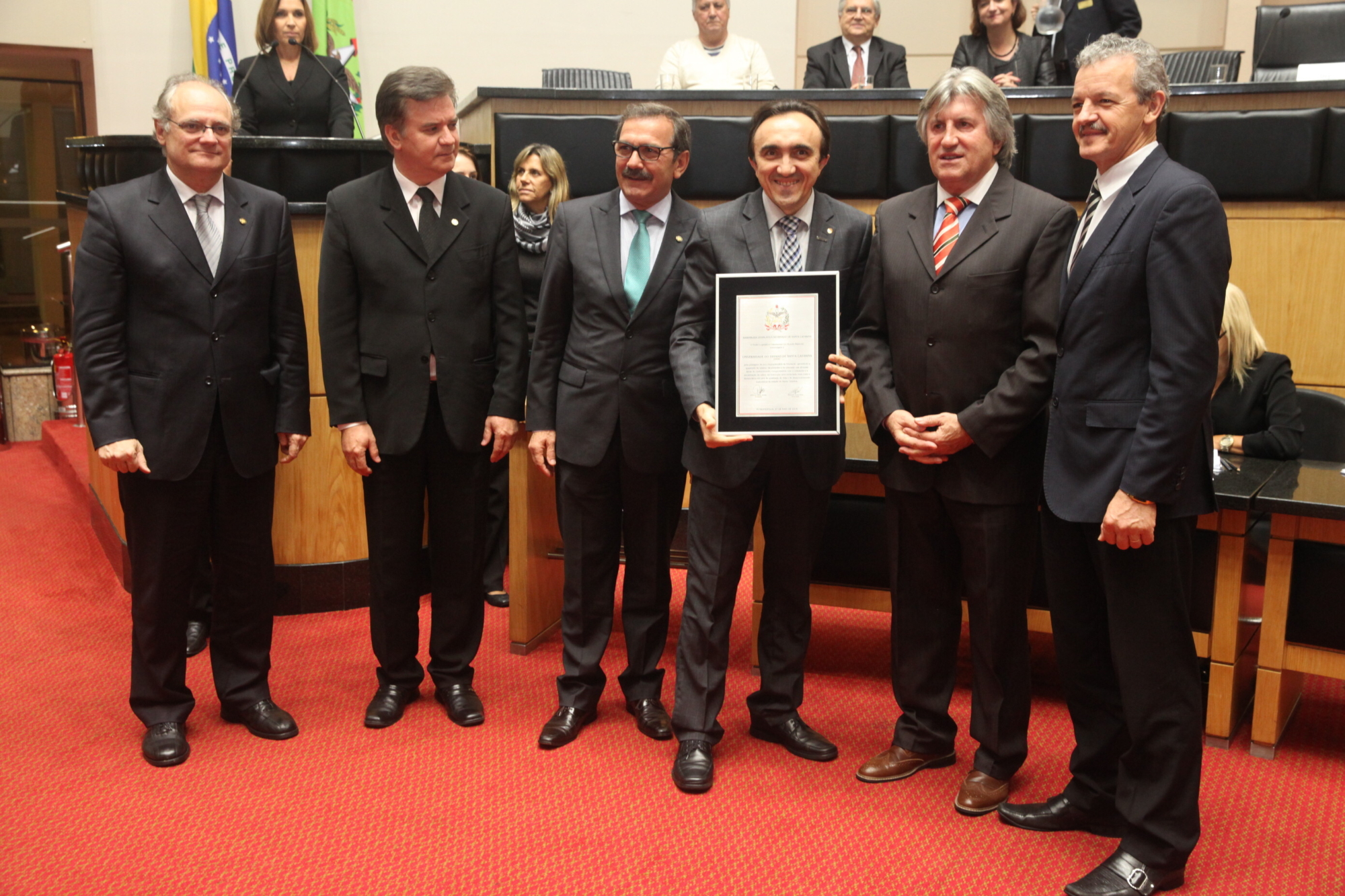 Udesc comemora 50 anos com homenagem da Assembleia Legislativa