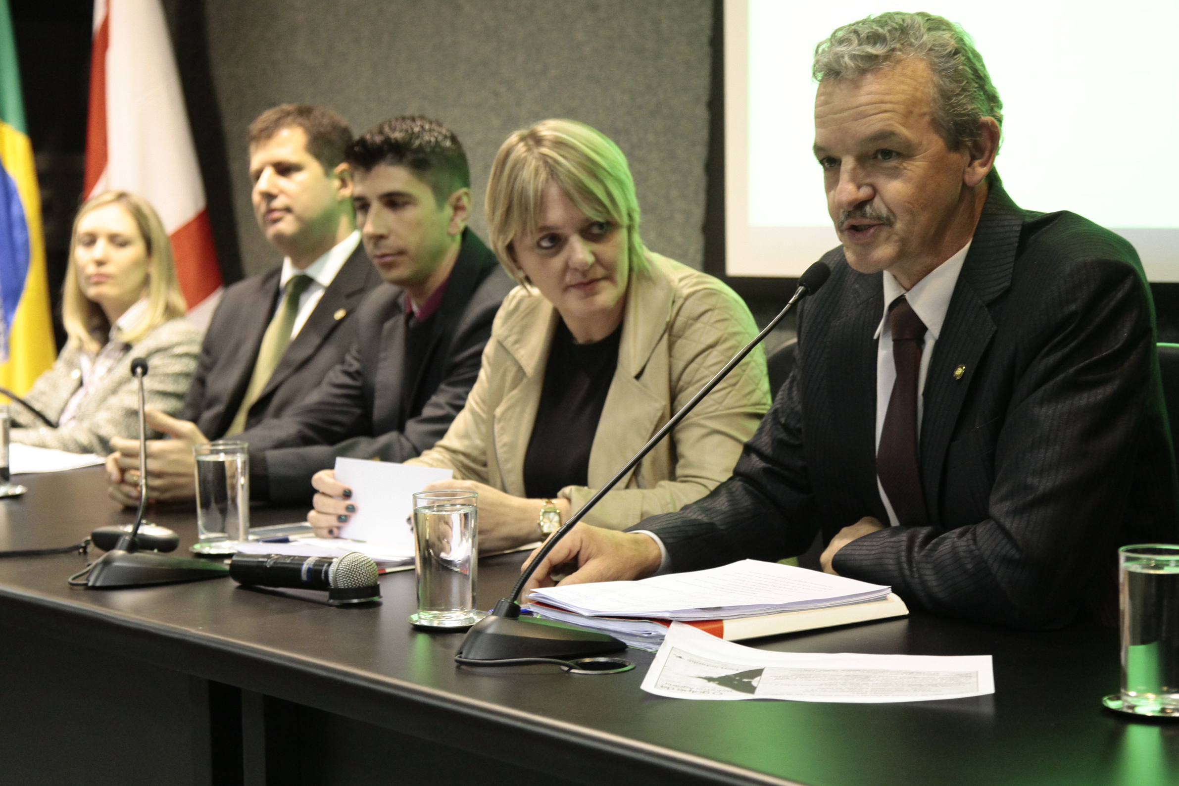 Audiência Pública para debater os 2 anos da Defensoria Pública do Estado de Santa Catarina. Foto: Miriam Zomer/Agência AL