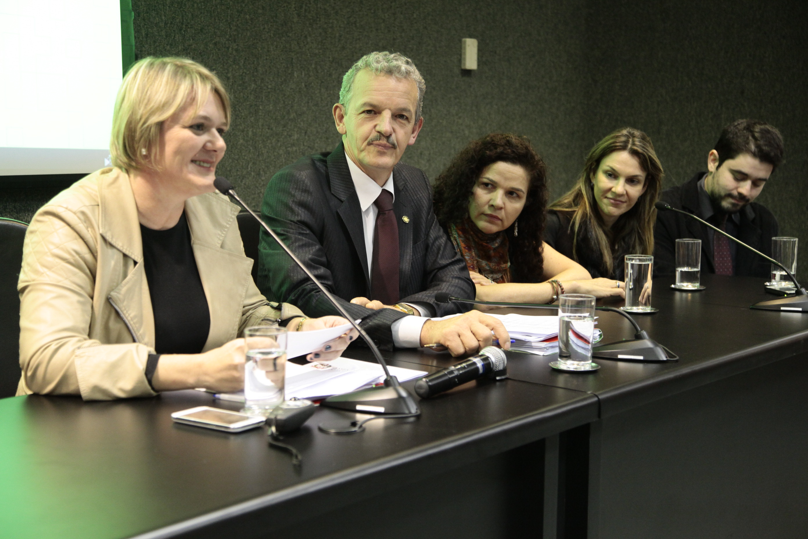 Audiência Pública para debater os 2 anos da Defensoria Pública do Estado de Santa Catarina. Foto: Miriam Zomer/Agência AL