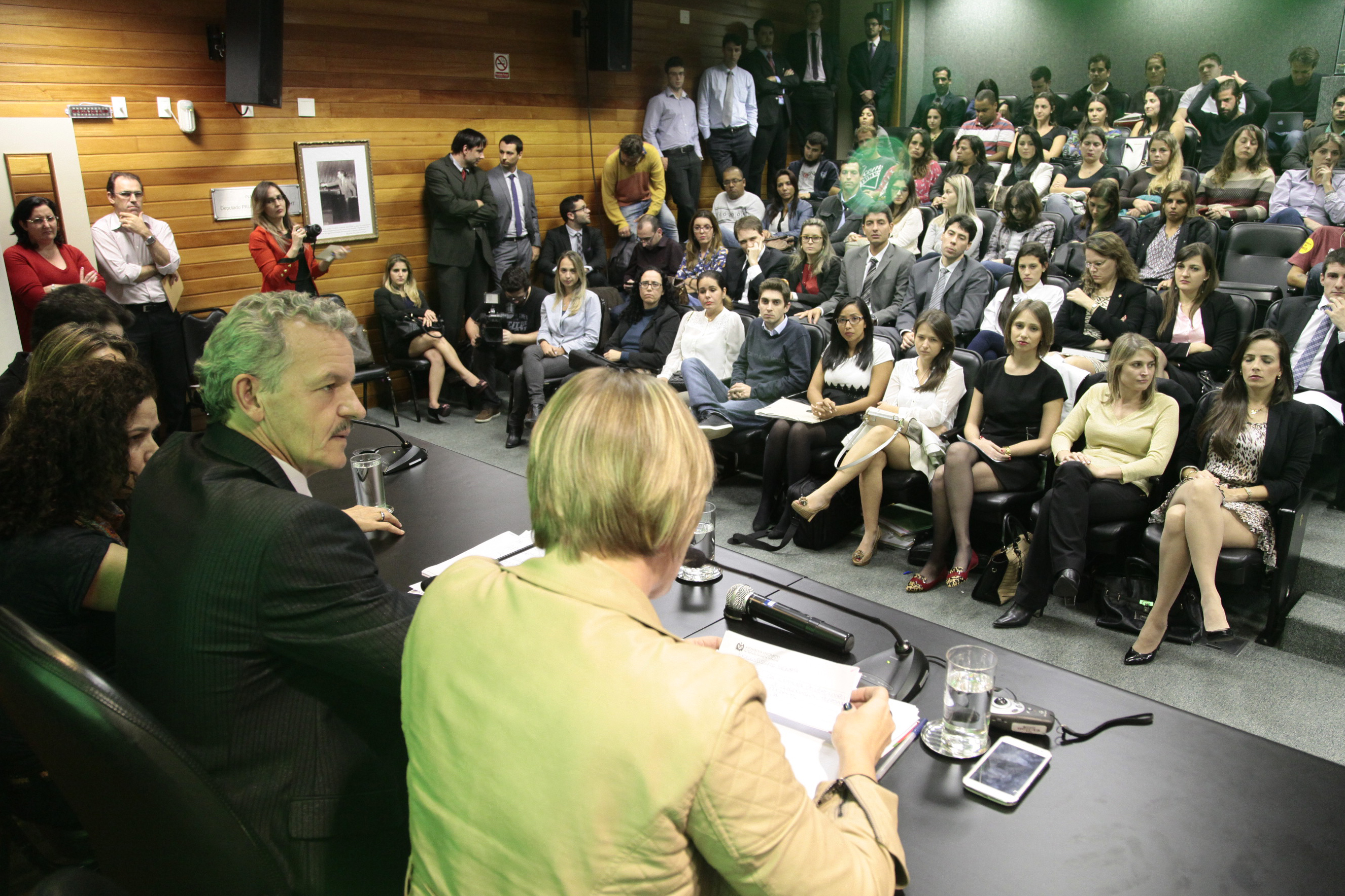 Audiência Pública para debater os 2 anos da Defensoria Pública do Estado de Santa Catarina. Foto: Miriam Zomer/Agência AL