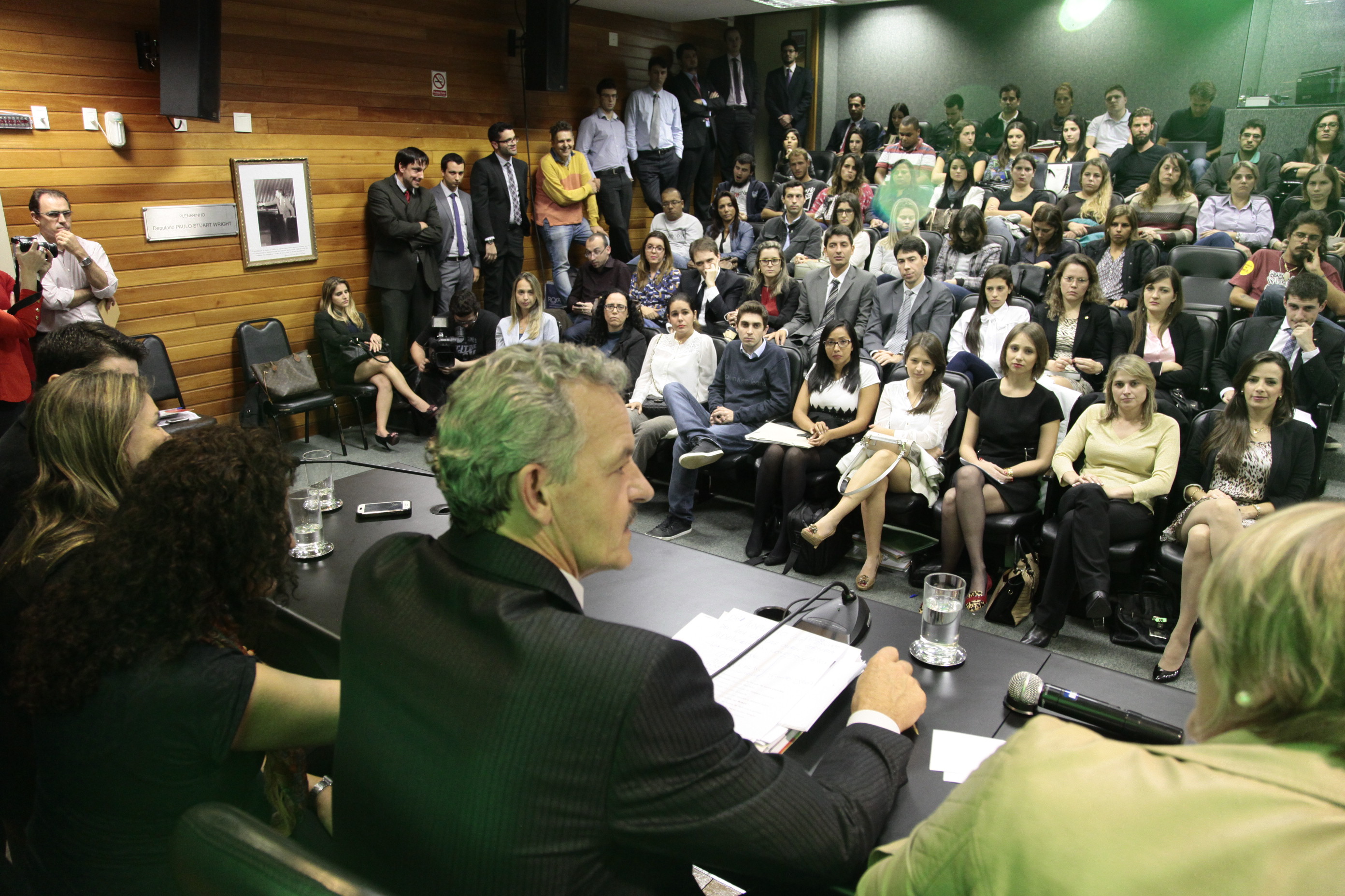 Audiência Pública para debater os 2 anos da Defensoria Pública do Estado de Santa Catarina. Foto: Miriam Zomer/Agência AL