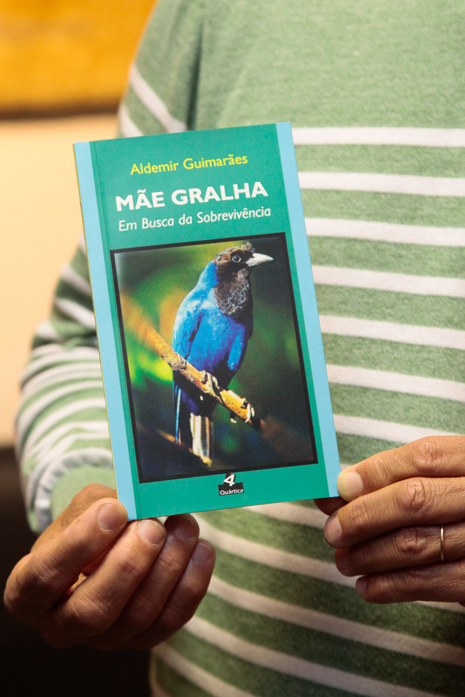 Lançamento do livro Mãe Gralha em Busca da Sobrevivência - Autor: Aldemir Guimarães. Foto: Miriam Zomer/Agência AL