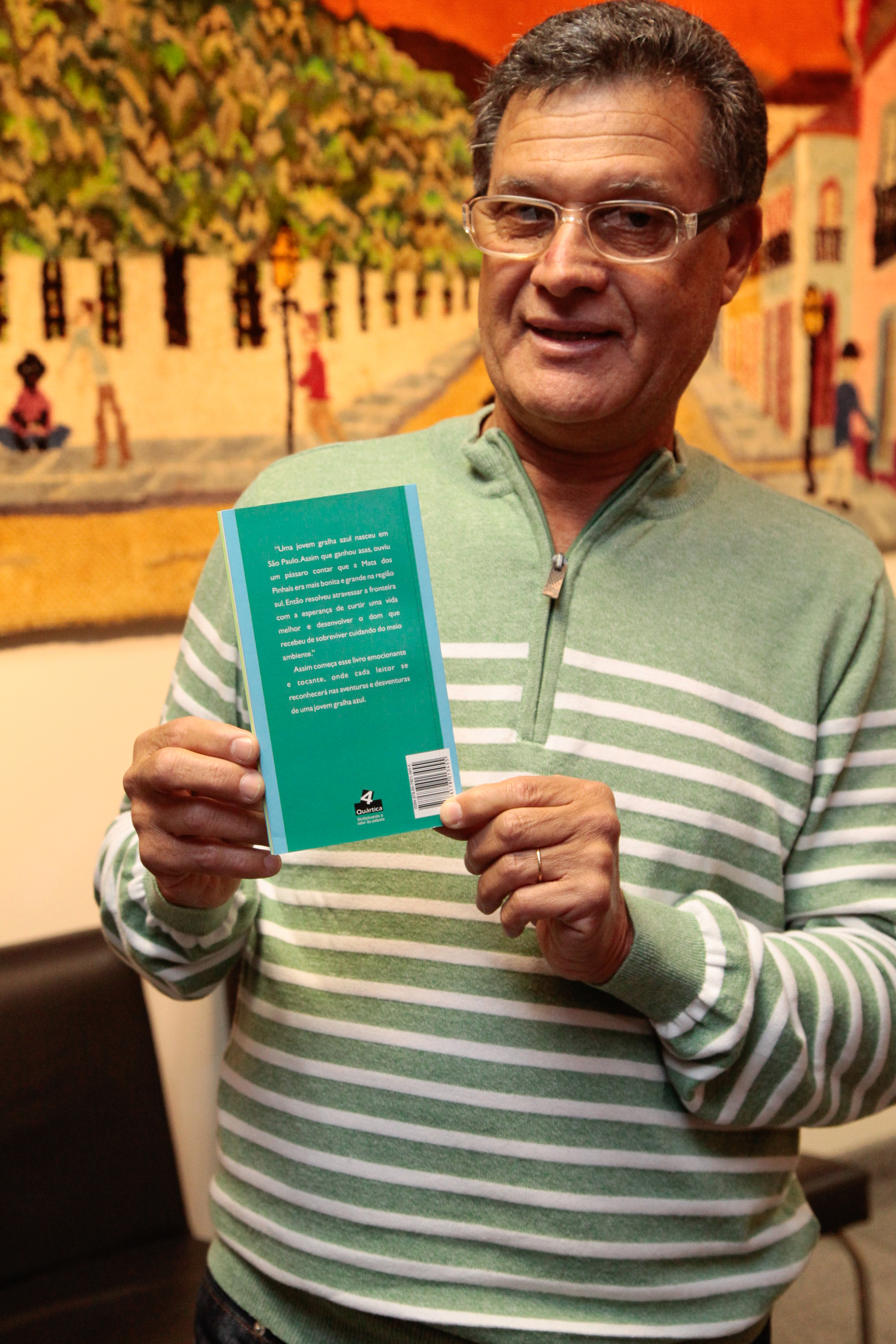 Lançamento do livro Mãe Gralha em Busca da Sobrevivência - Autor: Aldemir Guimarães. Foto: Miriam Zomer/Agência AL
