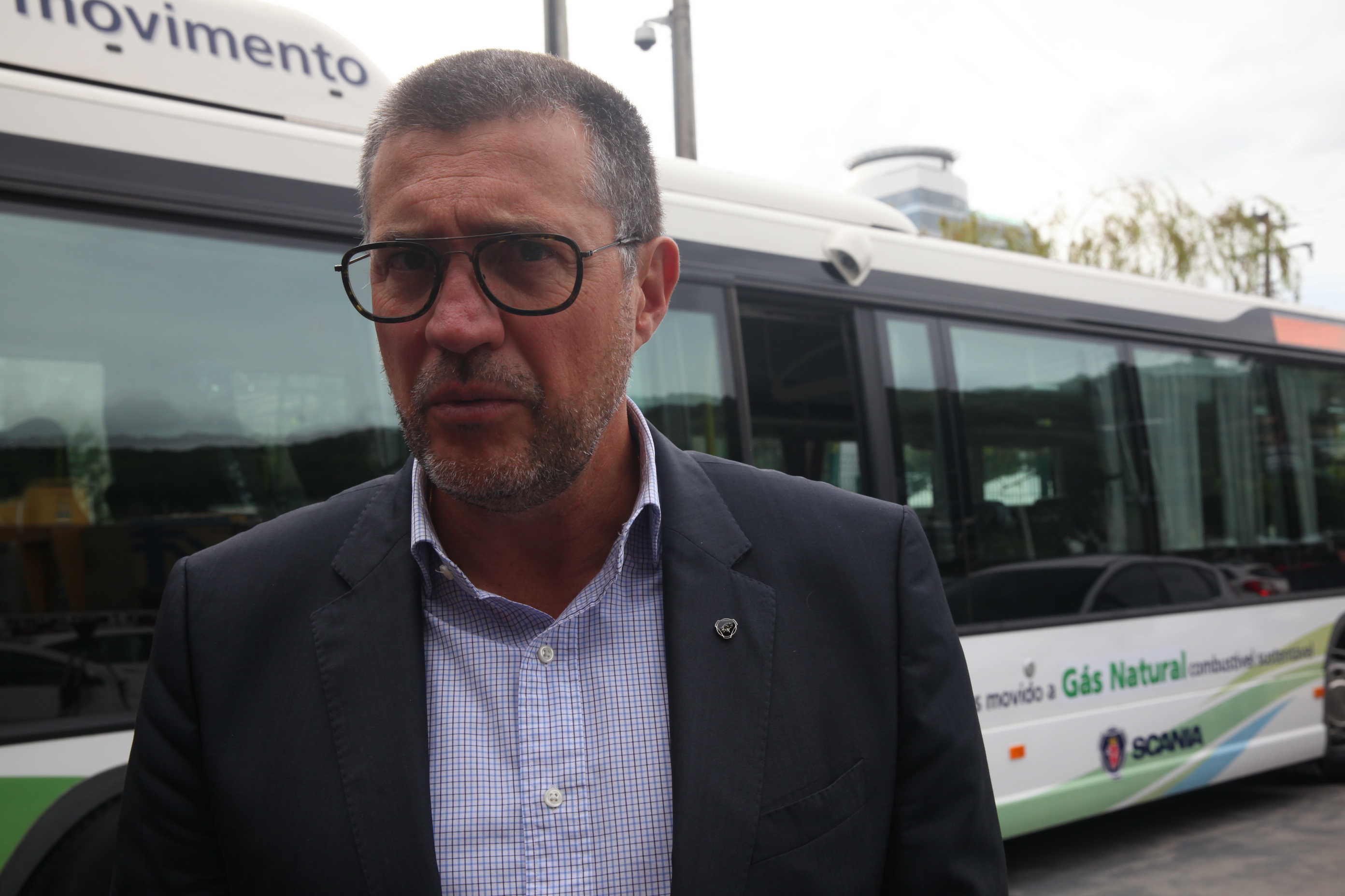 Ônibus Movido a Gás Natural. Foto: Eduardo Guedes de Oliveira/Agência AL