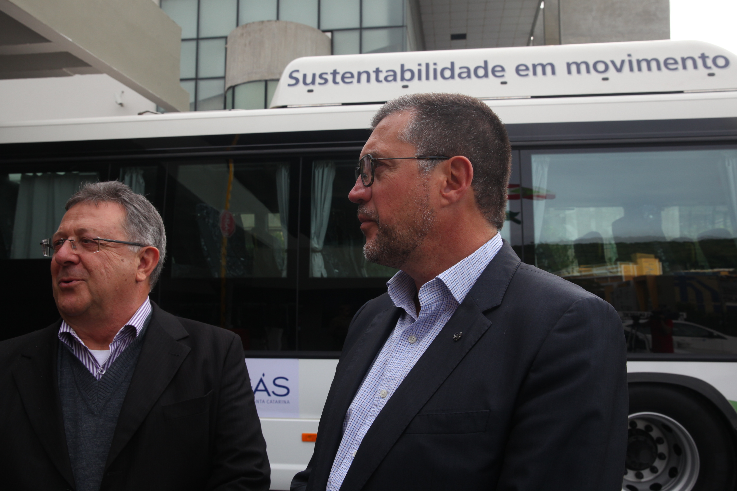 Ônibus Movido a Gás Natural. Foto: Eduardo Guedes de Oliveira/Agência AL